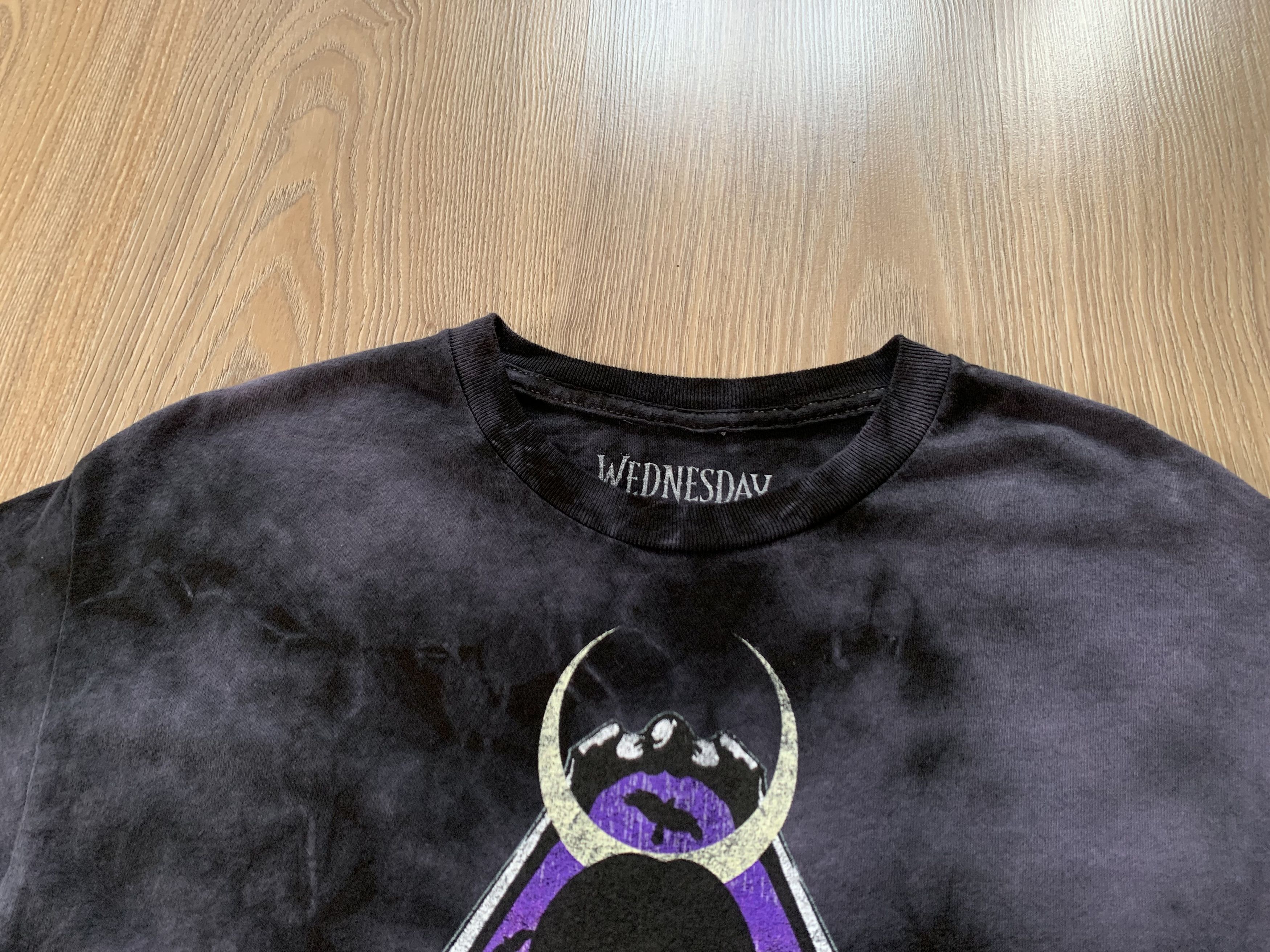 Other Wednesday Tye Dye Cotton Printed Movie T-Shirt Size US M / EU 48-50 / 2 - 4 Thumbnail