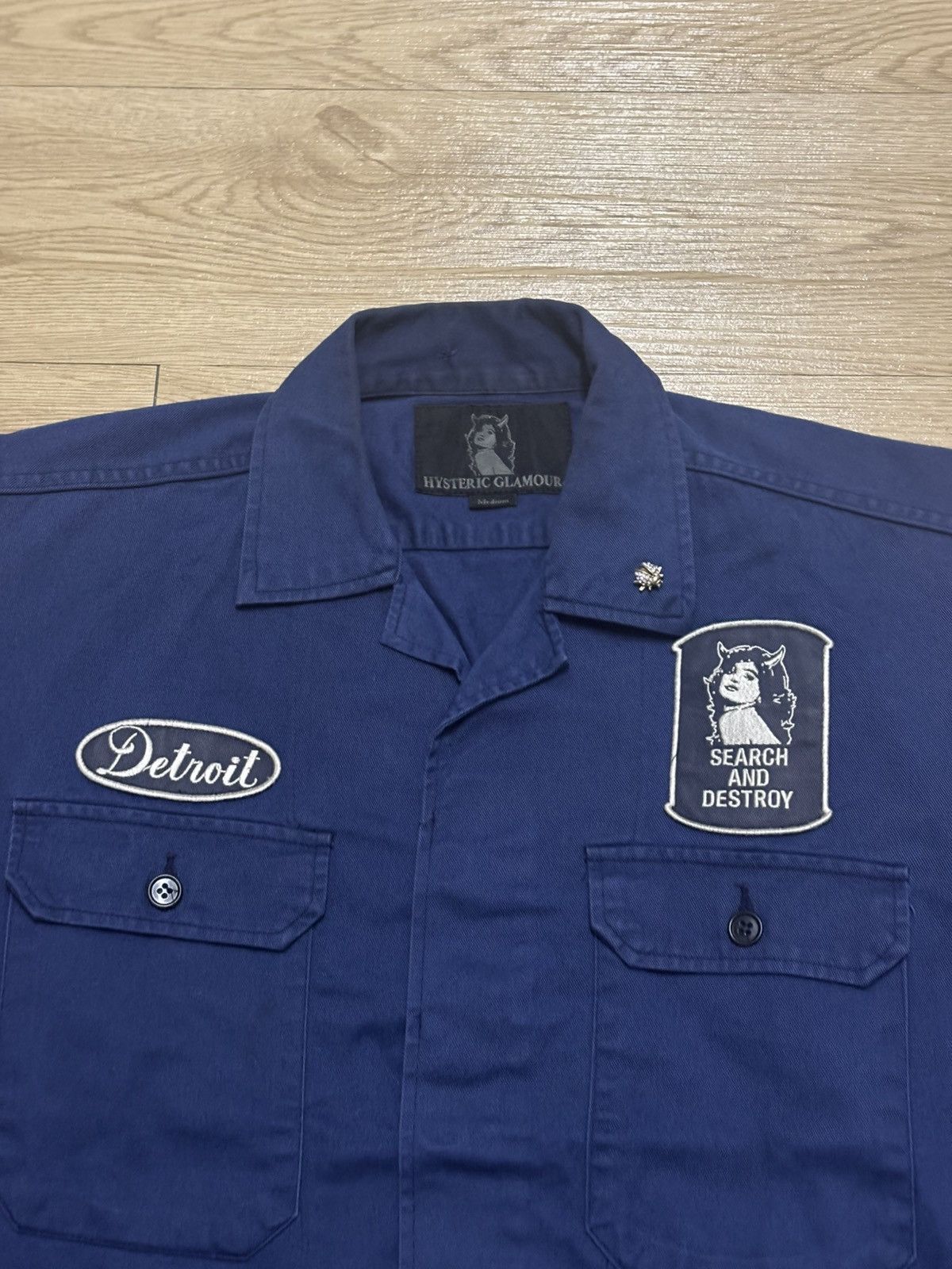 Hysteric Glamour HYSTERIC GLAMOUR WORK JACKET Size US M / EU 48-50 / 2 - 5 Thumbnail