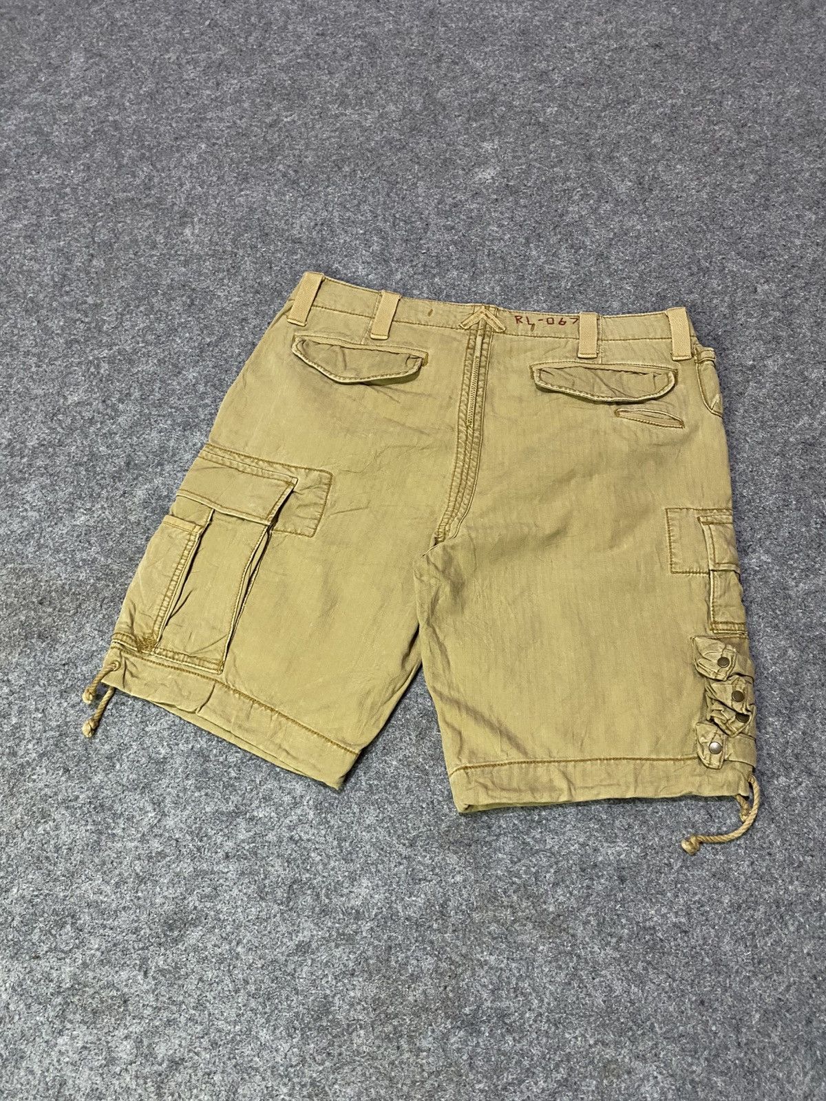 Polo Ralph Lauren 90s Polo Ralph Lauren Utility Cargo Short Pants Size US 34 / EU 50 - 15 Thumbnail