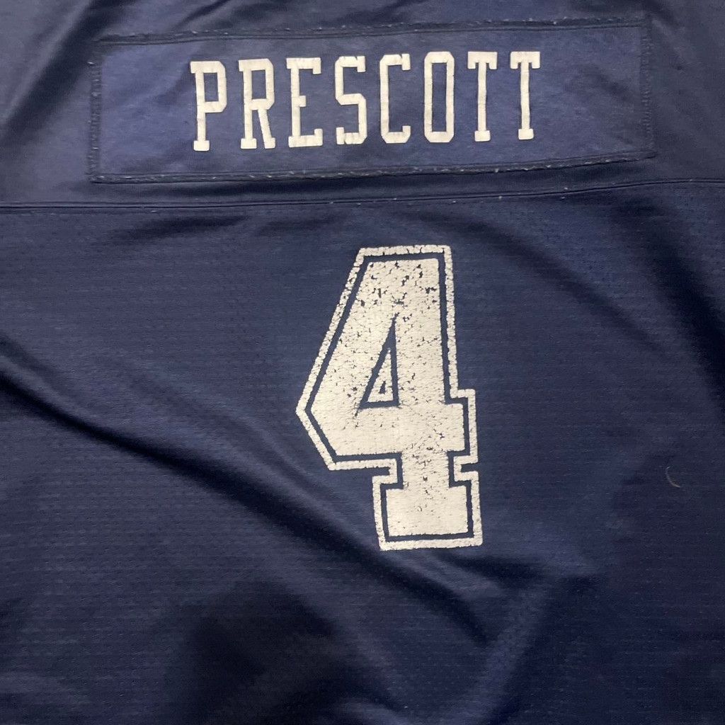 NFL Dallas Cowboys Prescott navy and white jersey size 2XL Size US XXL / EU 58 / 5 - 8 Thumbnail