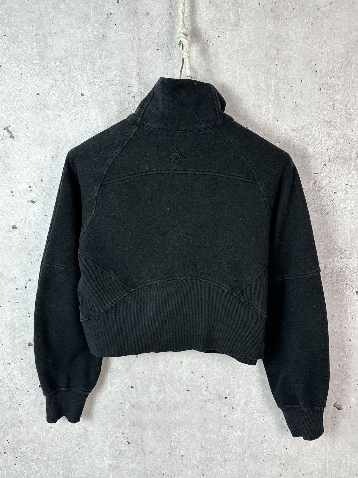 Lululemon Lululemon Quarter Zip Black Long Sleeve Women’s Jumper Size M / US 6-8 / IT 42-44 - 8 Thumbnail
