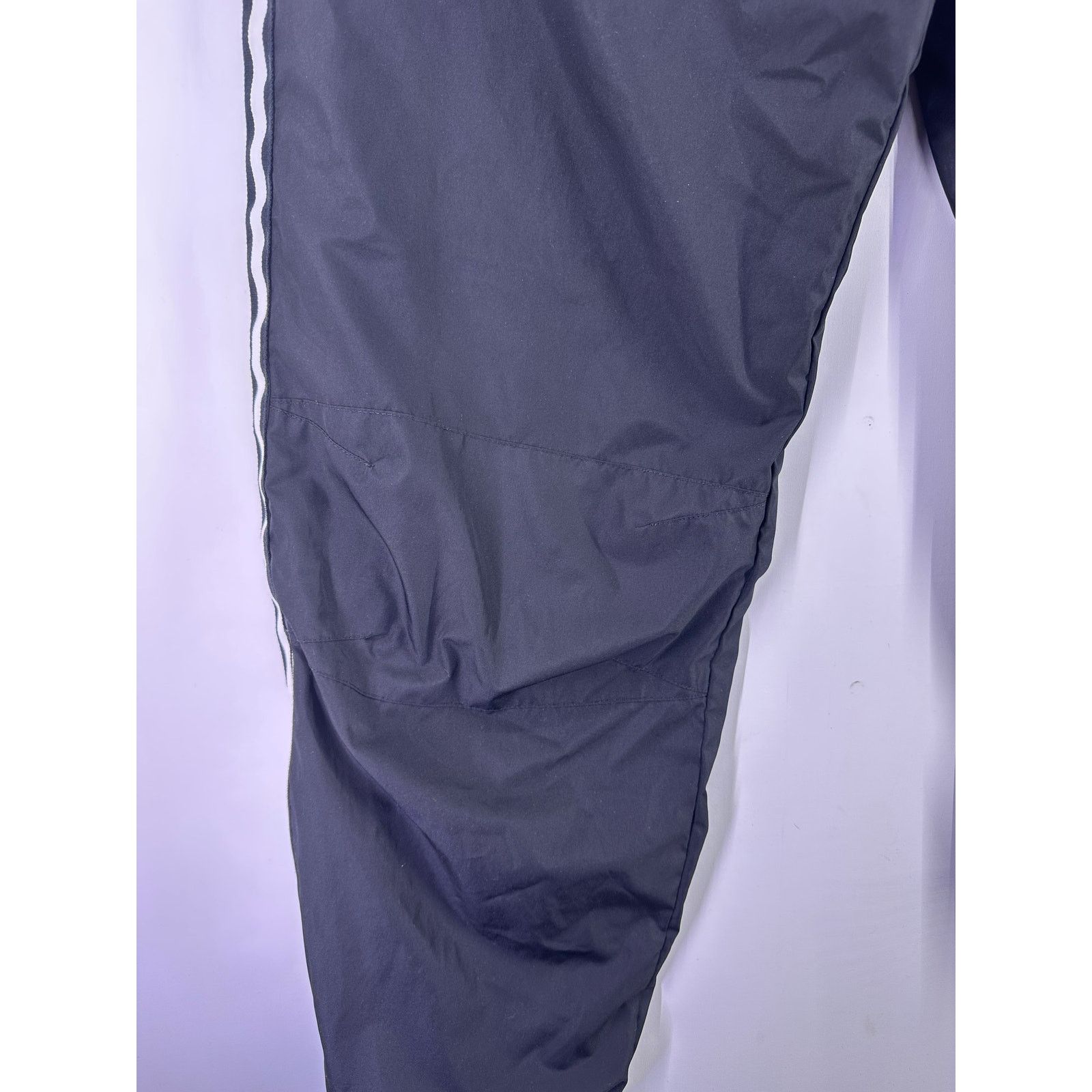 & Other Stories VTG Easton Black Warmup Track Windbreaker Jogger Tapered XL Size US 34 / EU 50 - 4 Thumbnail