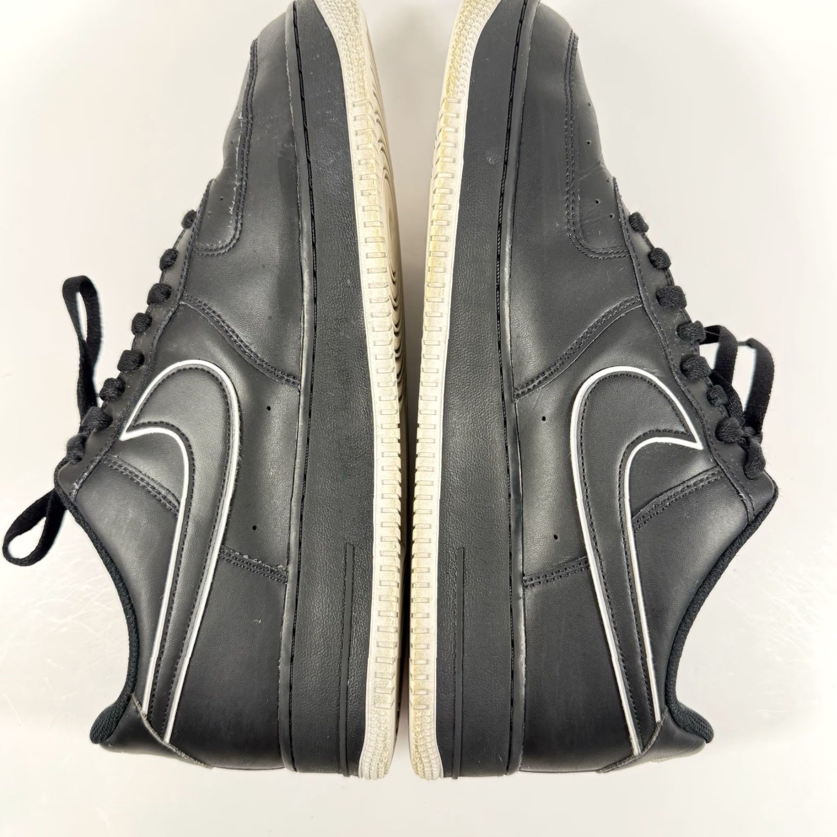 Nike Nike Air Force 1 Low 07 Mens Size 13 Sneakers Black White Sole DV0788-002 Size US 12 / EU 45 - 5 Thumbnail