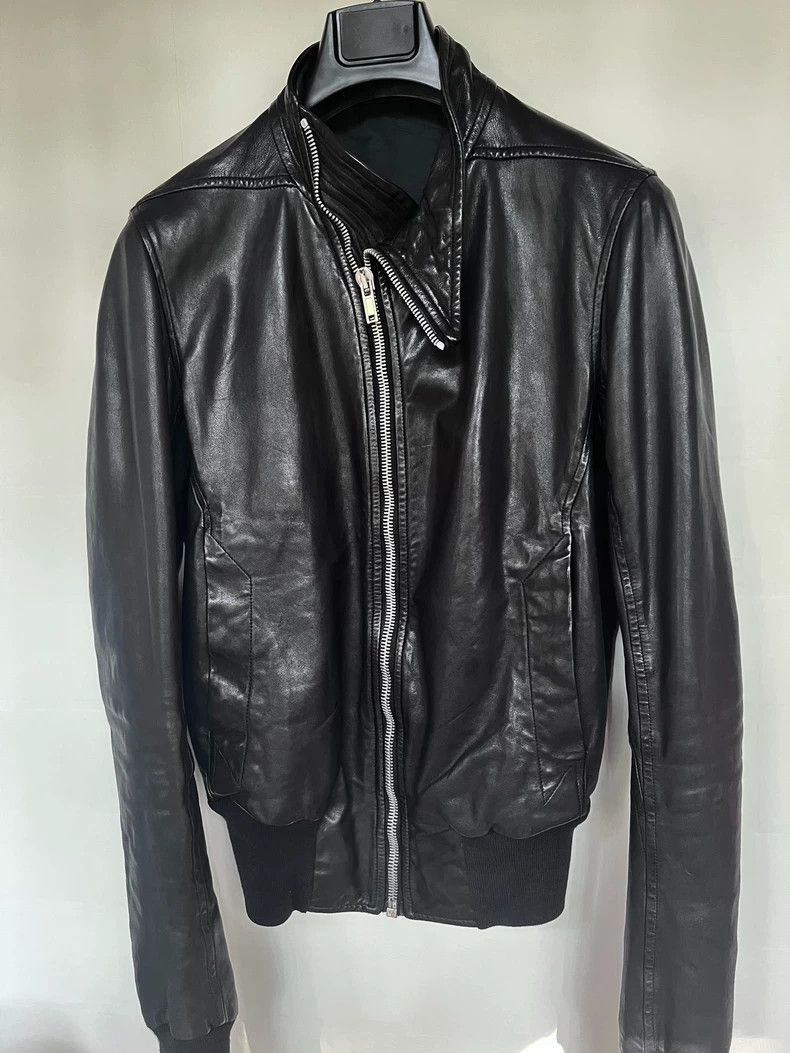 Rick Owens Rick Owens Leather jacket Size US XS / EU 42 / 0 - 5 Thumbnail
