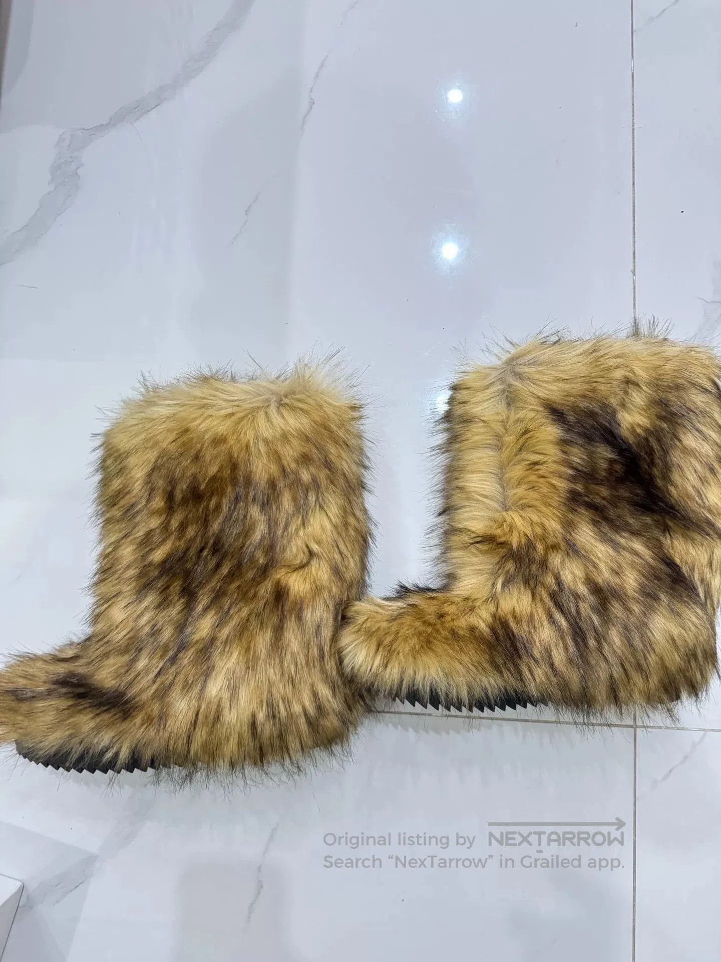 Celine Celine Fur Boots for Men. Size US 8 / EU 41 - 2 Thumbnail