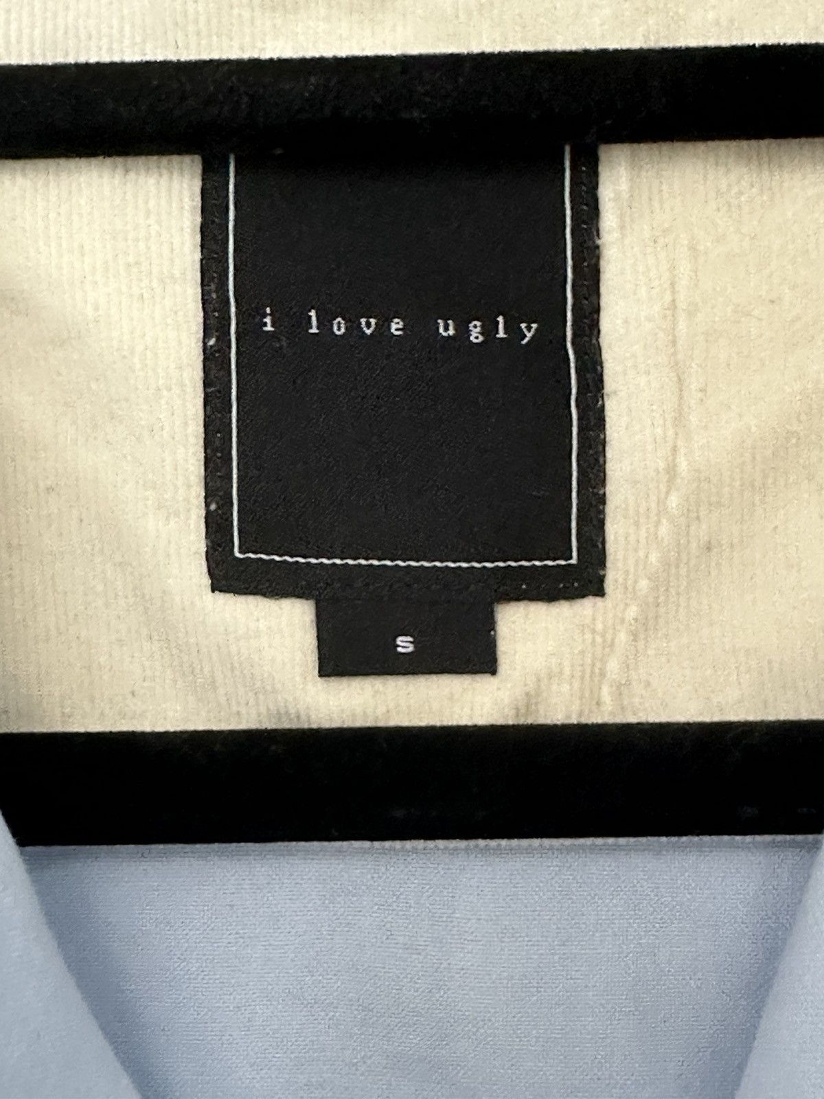 I Love Ugly Collar slim shirt Size 34S - 2 Thumbnail