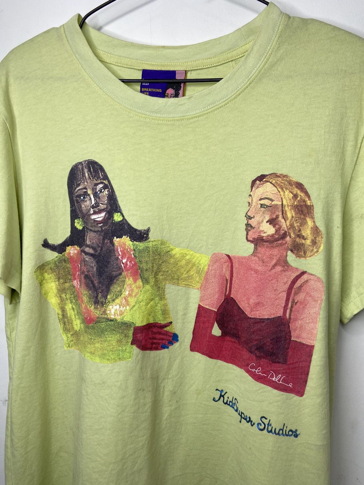 Charles Jeffrey LOVERBOY × KidSuper × Tyler The Creator SS23 Kidsuper Studios Reunion Tee Lime Size US L / EU 52-54 / 3 - 8 Thumbnail