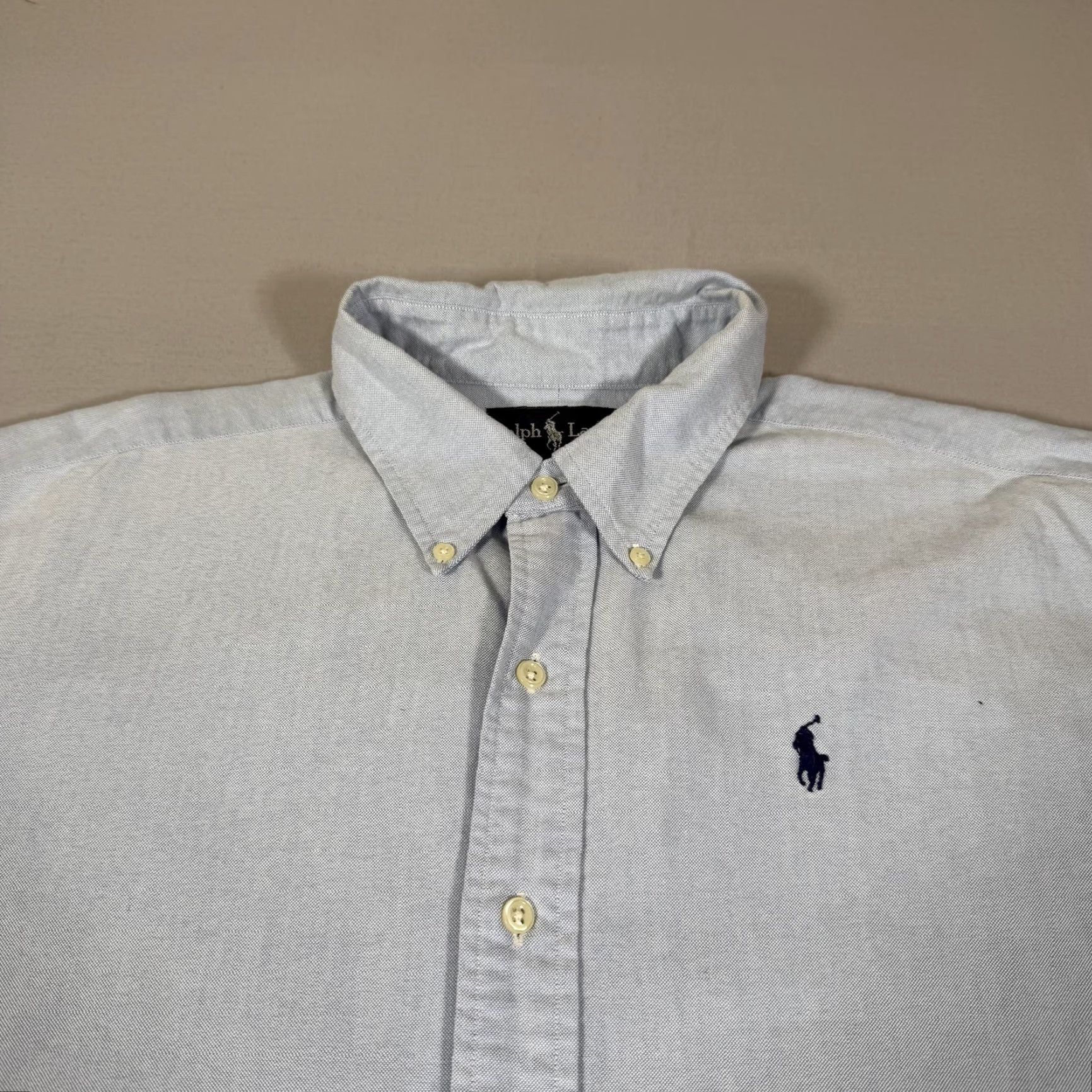Polo Ralph Lauren Polo Ralph Lauren Shirt Mens XL Blue Chambray Button Up Long Sleeve Pony Preppy Size US XL / EU 56 / 4 - 2 Thumbnail