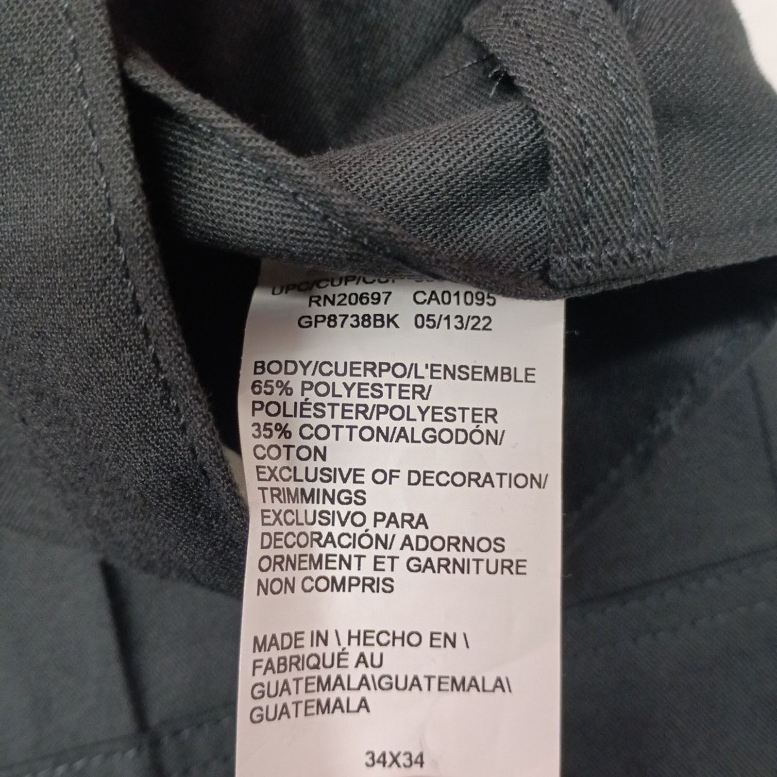 Dickies Dickies Relaxed Fit Double Knee Work Pants Men's 34x34 Black Size US 34 / EU 50 - 5 Thumbnail
