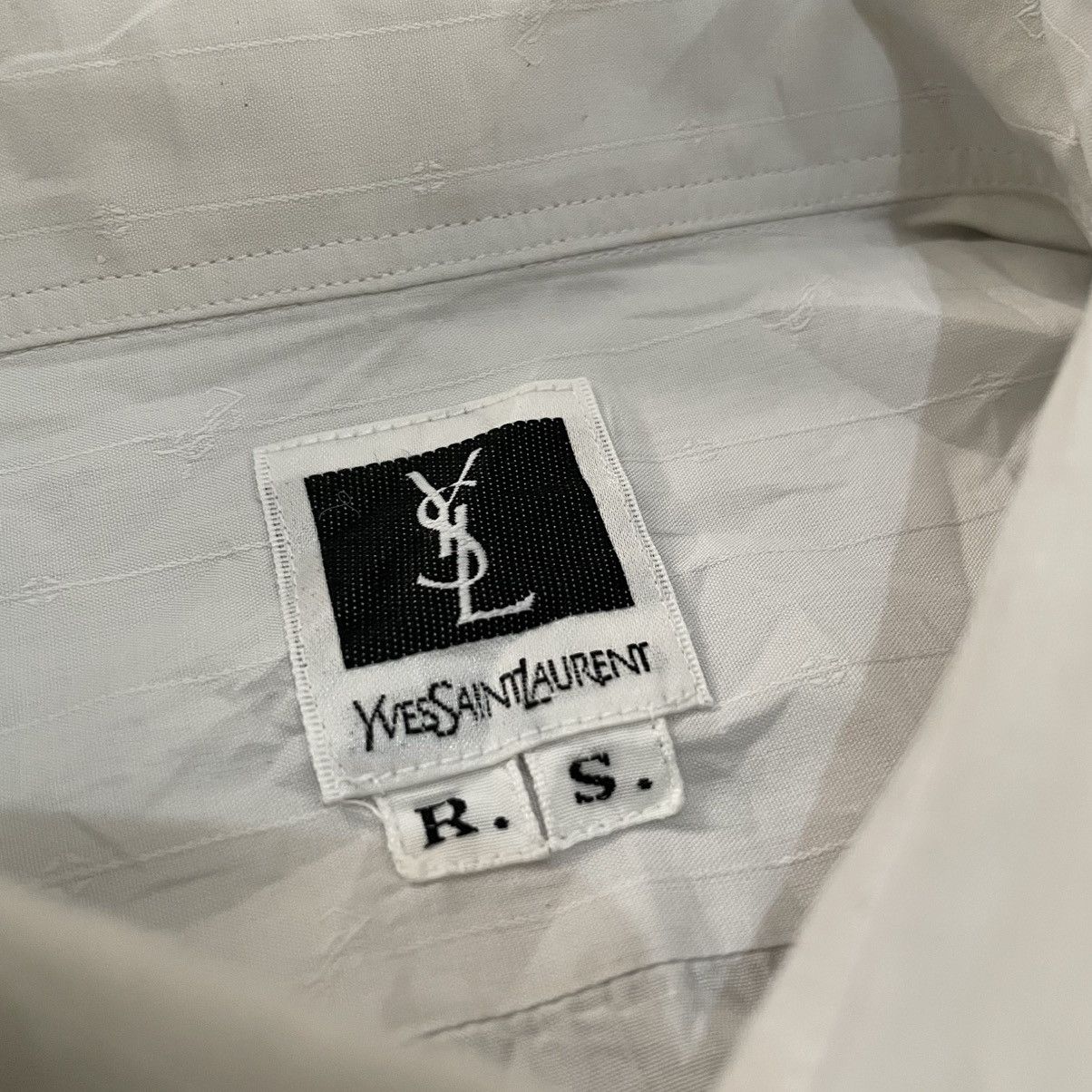 Yves Saint Laurent Yves Saint Laurent Shirt Button Up Size US L / EU 52-54 / 3 - 4 Thumbnail
