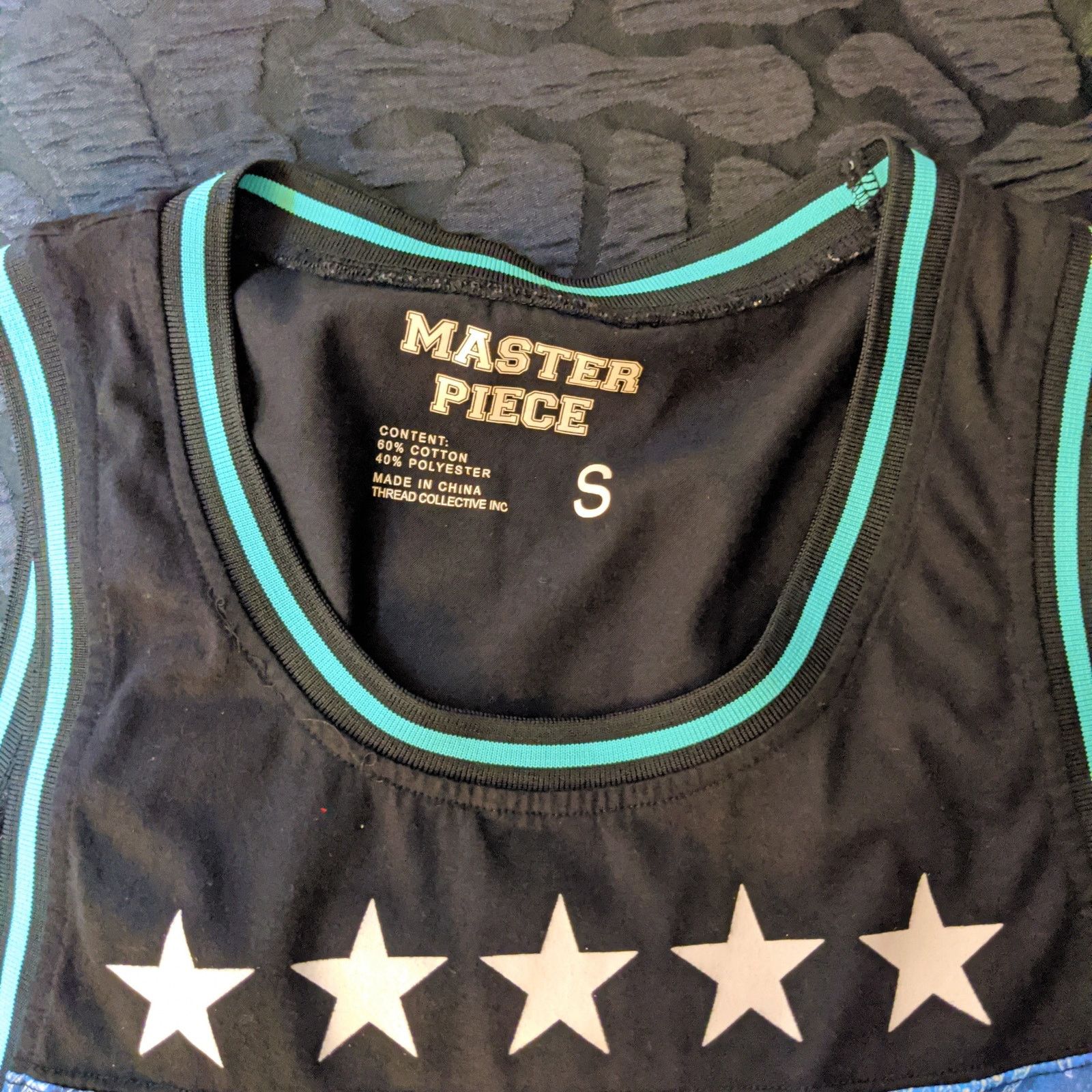 MasterPiece Master Piece Graphic Tank Top Men's Small Black Racerback Size US S / EU 44-46 / 1 - 4 Thumbnail
