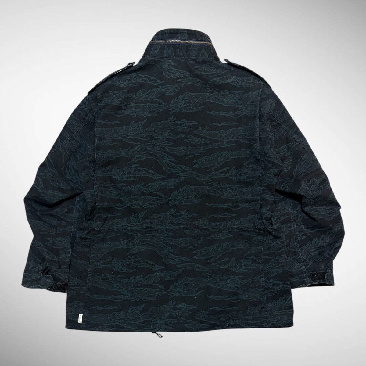 Swagger Swagger Blue Tiger Camo M-65 Field Jacket Size US XL / EU 56 / 4 - 2 Thumbnail
