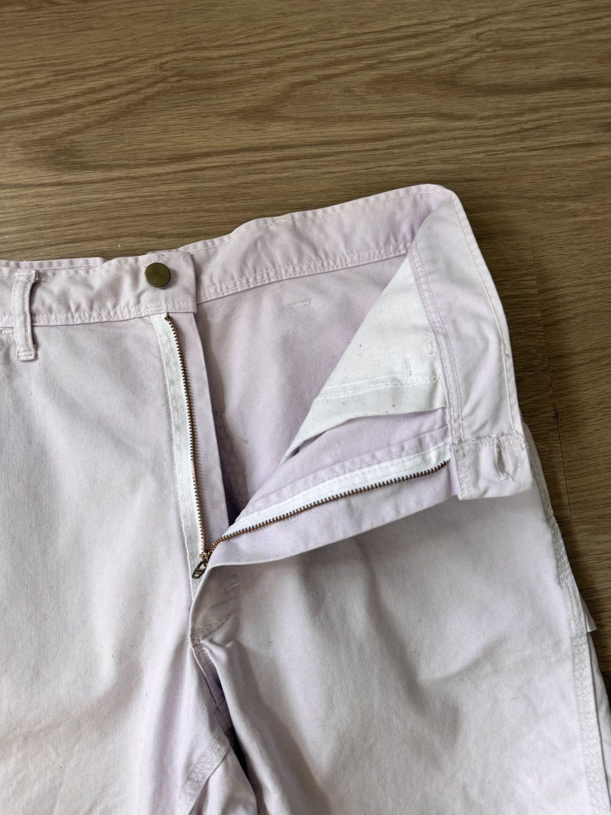 Stan Ray Mohawk General Store Exclusive Painter Shorts Lavender Size US 31 - 3 Thumbnail