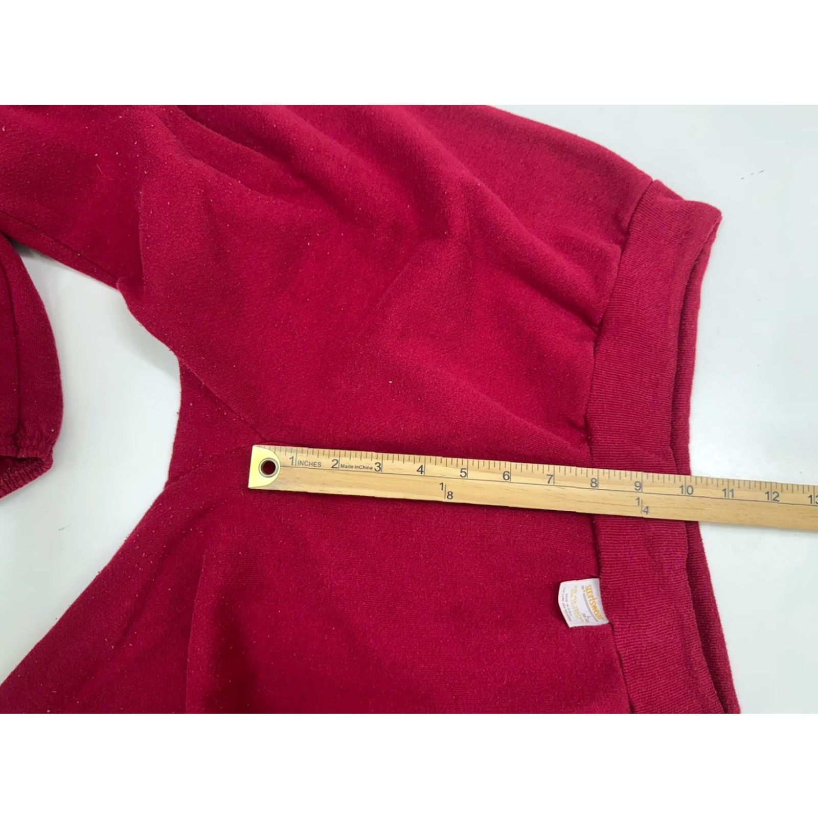 Vintage VINTAGE Sportswear Mens Sweatpants 38-40 Red Size Large Drawstring USA Made Casual Mens Sweatpants Size US 33 - 7 Thumbnail