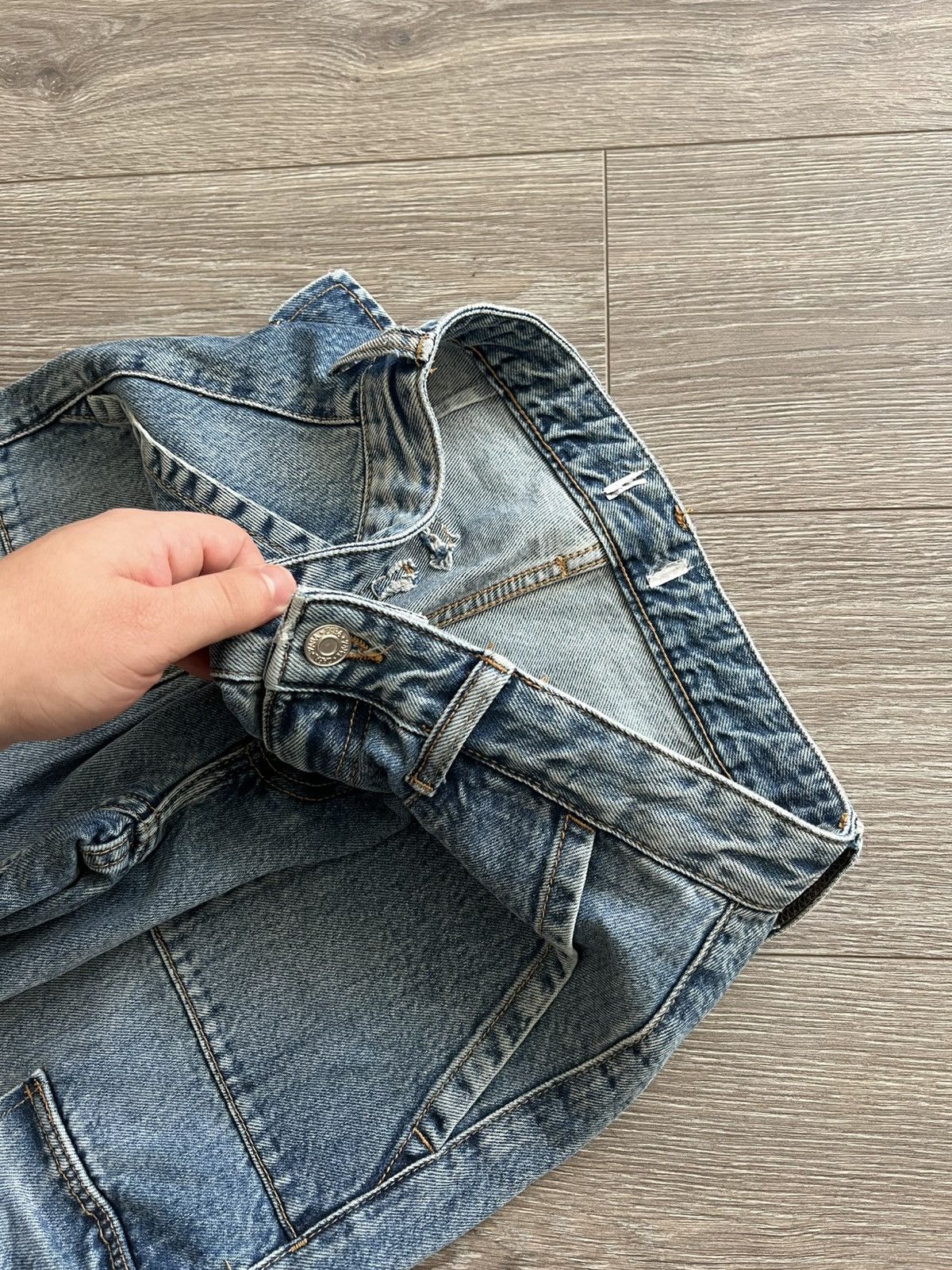 Vintage Vintage Y2K Dragon Baggy Jeans Cargo Pants Wide Leg Size US 30 / EU 46 - 13 Thumbnail