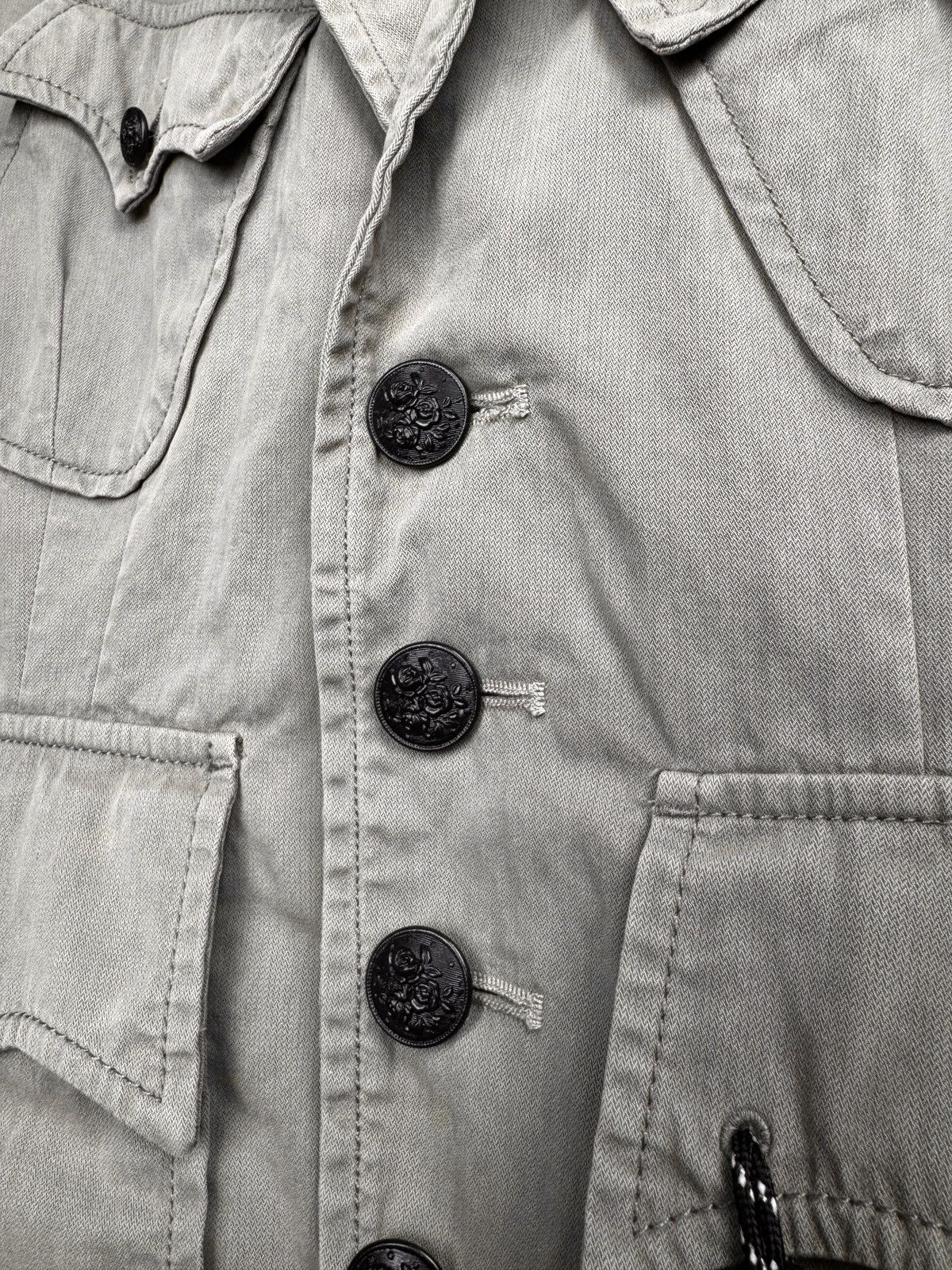 Diesel Diesel y2k 00s Cargo Biker Utility Blazer Jacket Night Rider Size M / US 6-8 / IT 42-44 - 7 Thumbnail