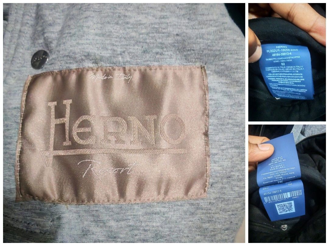 Herno Herno Resort Suede Hoodie Jacket 52 BNWT Size US L / EU 52-54 / 3 - 10 Thumbnail