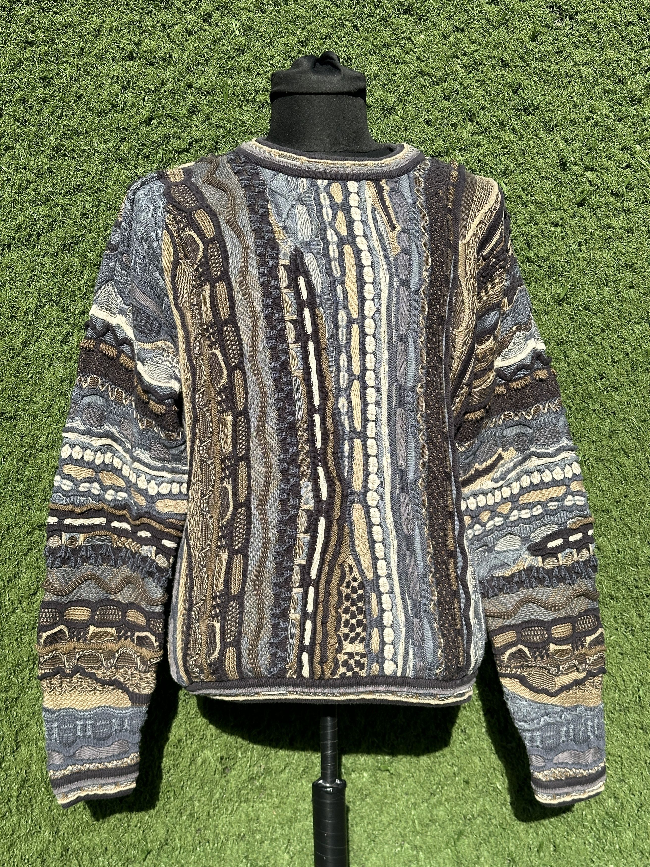 Tundra Canada Tundra 3D Textured Pattern Knit Pullover Sweater Size XL Size US XL / EU 56 / 4 - 1 Thumbnail