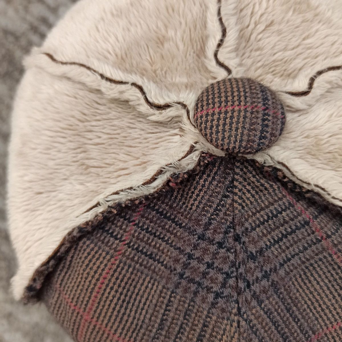CA4LA × Flannel Sick.. Unique hat with three layers each piece Size ONE SIZE - 14 Thumbnail