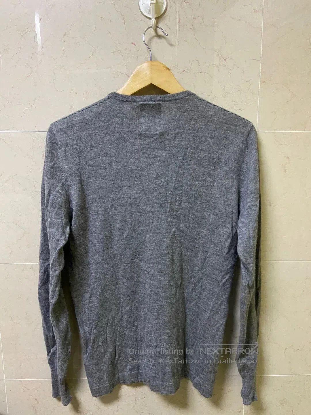 Visvim visvim gray crew fisherman cashmere sweater. Size US L / EU 52-54 / 3 - 2 Thumbnail