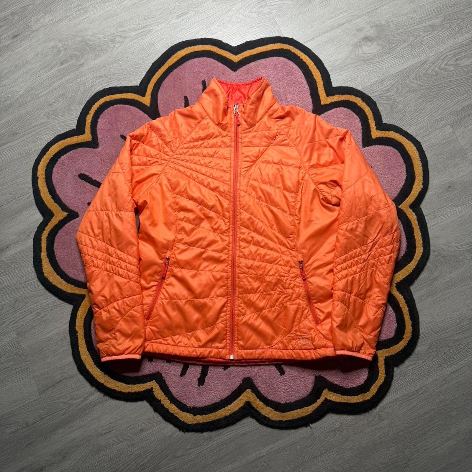 Rei REI Co-Op Quilted Magma 850 Full Zip Jacket Large Women's Size L / US 10 / IT 46 - 1 Thumbnail