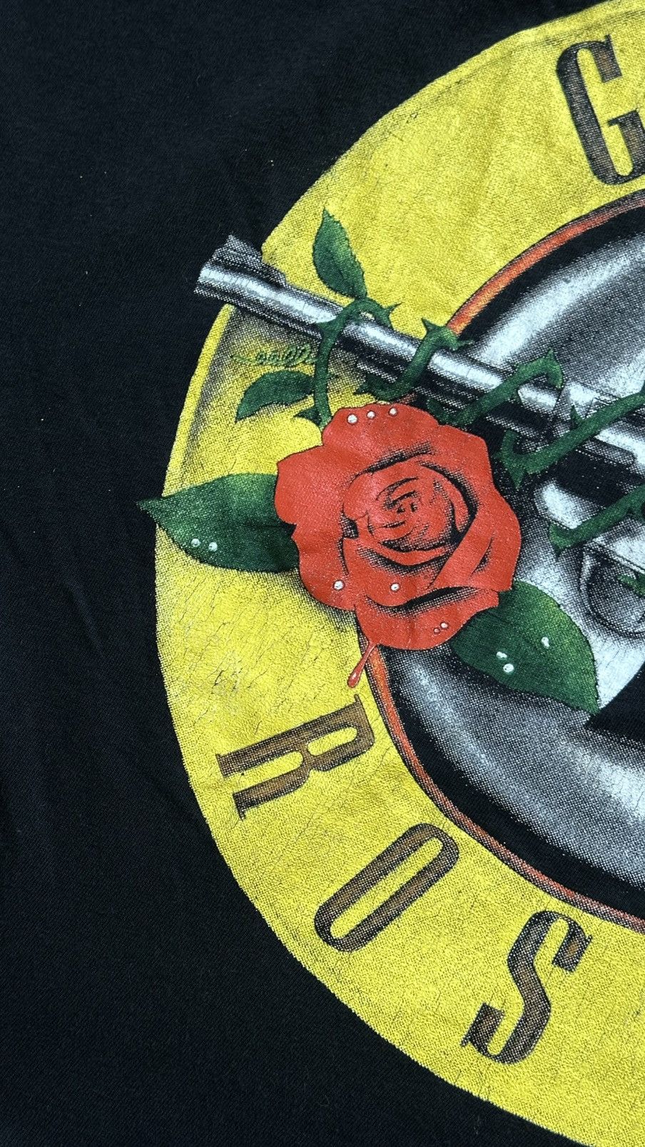 Band Tees 1987 Guns n Roses 'Was here' Vintage Tour Band Tee Size US XL / EU 56 / 4 - 17 Thumbnail