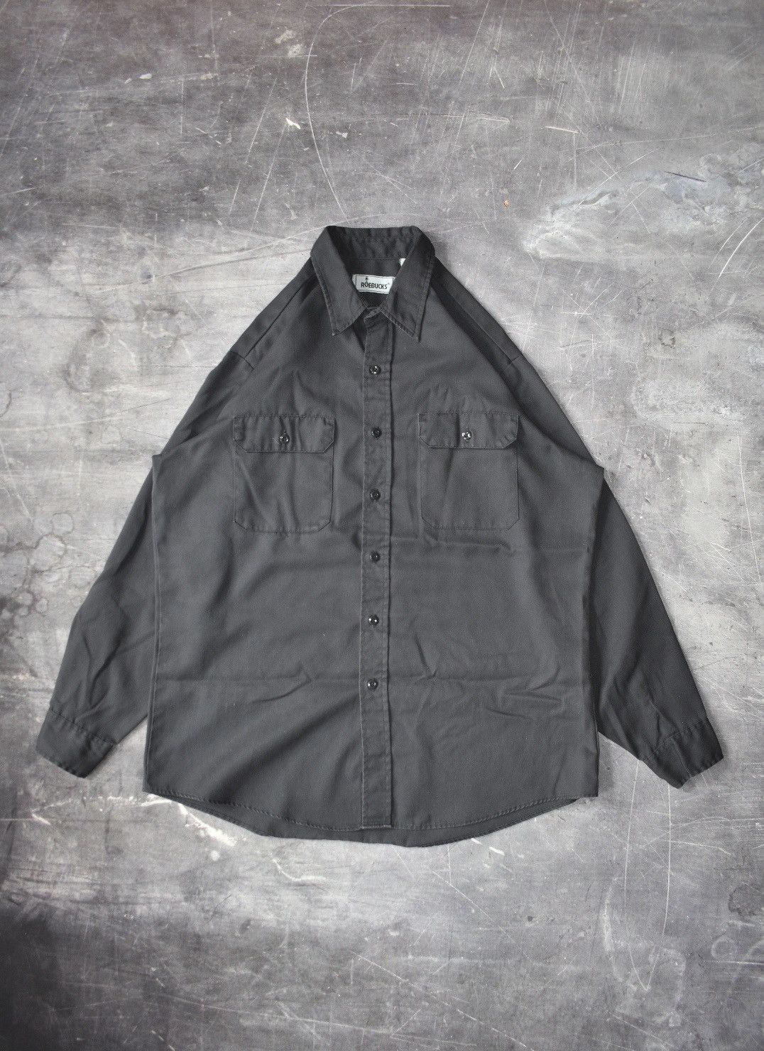 Sears Vintage Sears Roebucks Workwear Buttondown Shirt (L) Size US L / EU 52-54 / 3 - 1 Thumbnail