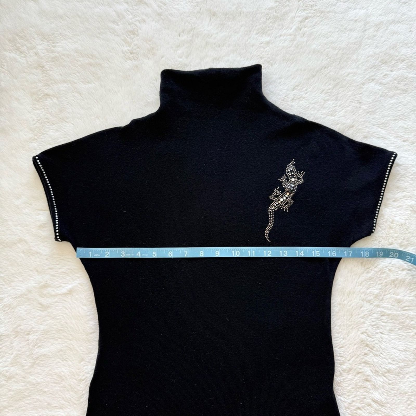 Other Women wool short sleeve top size S Size S / US 4 / IT 40 - 4 Thumbnail