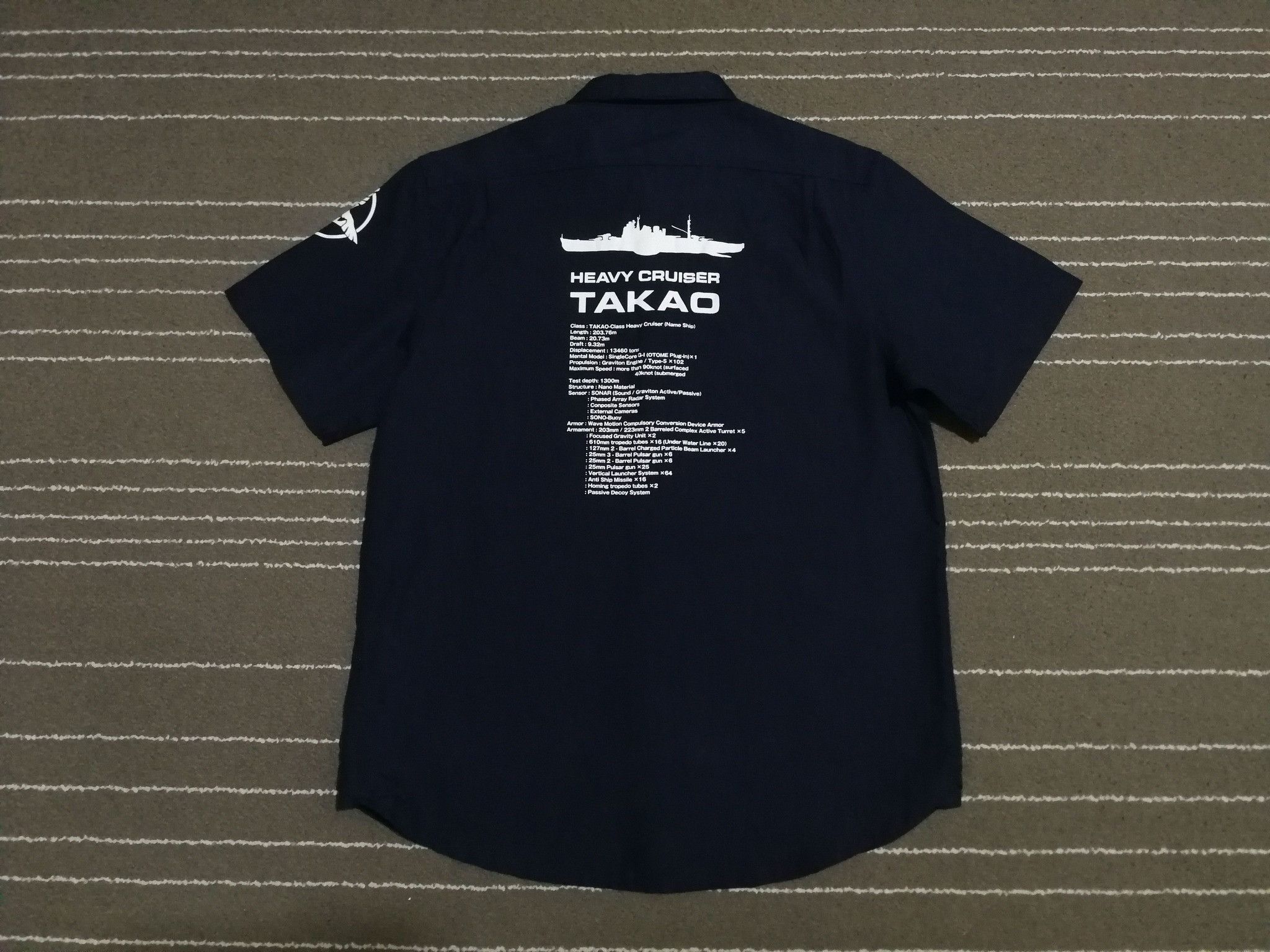Anime × Japanese Brand Blue Steel Heavy Cruise TAKAO X ANIME 1960 S Size US S / EU 44-46 / 1 - 1 Thumbnail