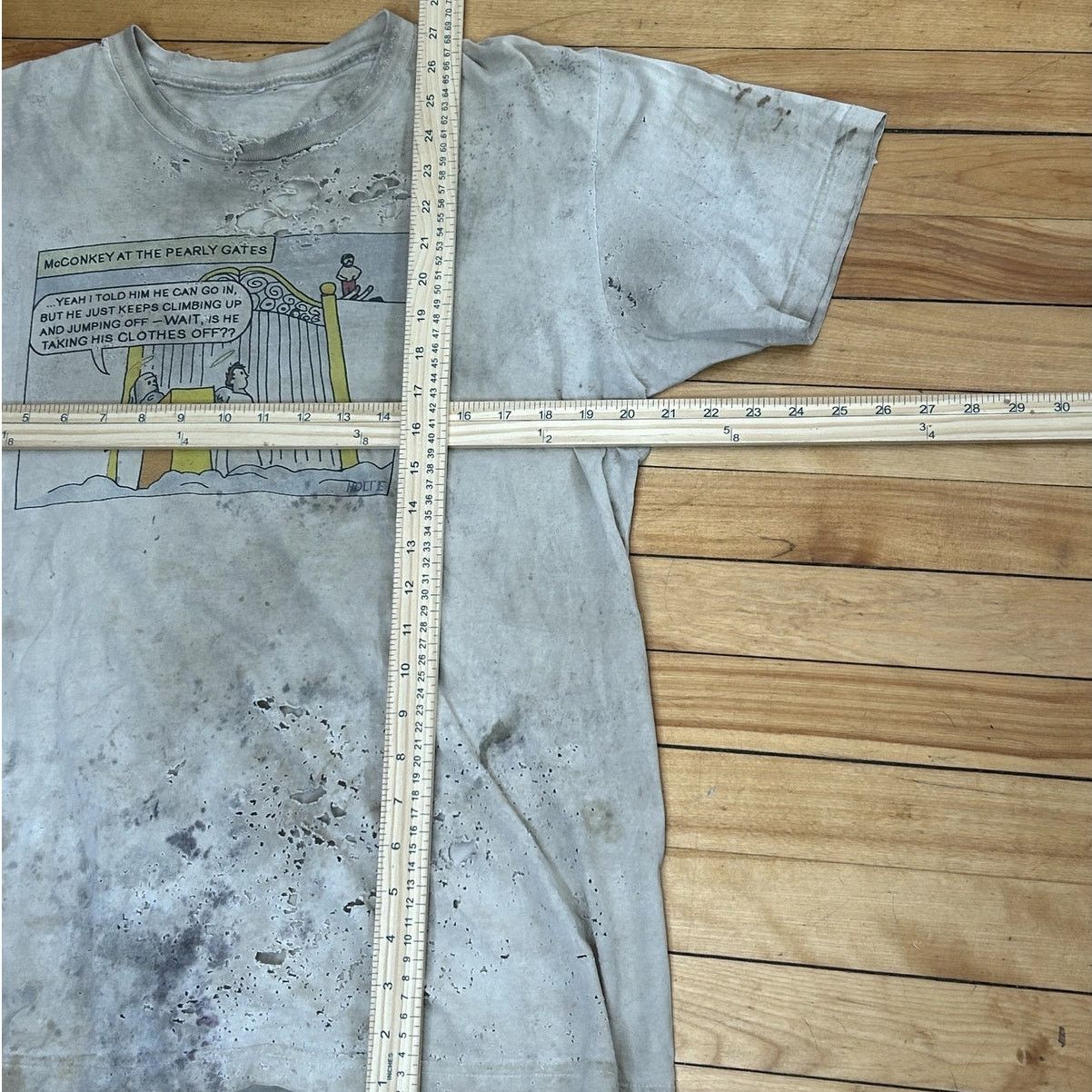 Vintage Distressed Fest Banger Skiing Shirt Insane Shirt lol Size US L / EU 52-54 / 3 - 6 Thumbnail