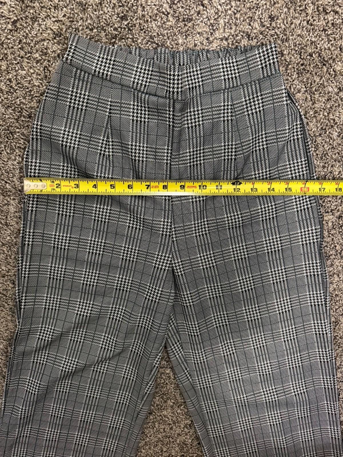 The Unbranded Brand Unbranded Plaid Dress Pants (SMALL) Size 28" / US 6 / IT 42 - 7 Thumbnail