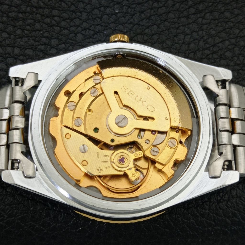 Seiko REFURBISHED VINTAGE SEIKO 5 AUTO JAPAN MENS WATCH a443185 Size 36 - 10 Thumbnail