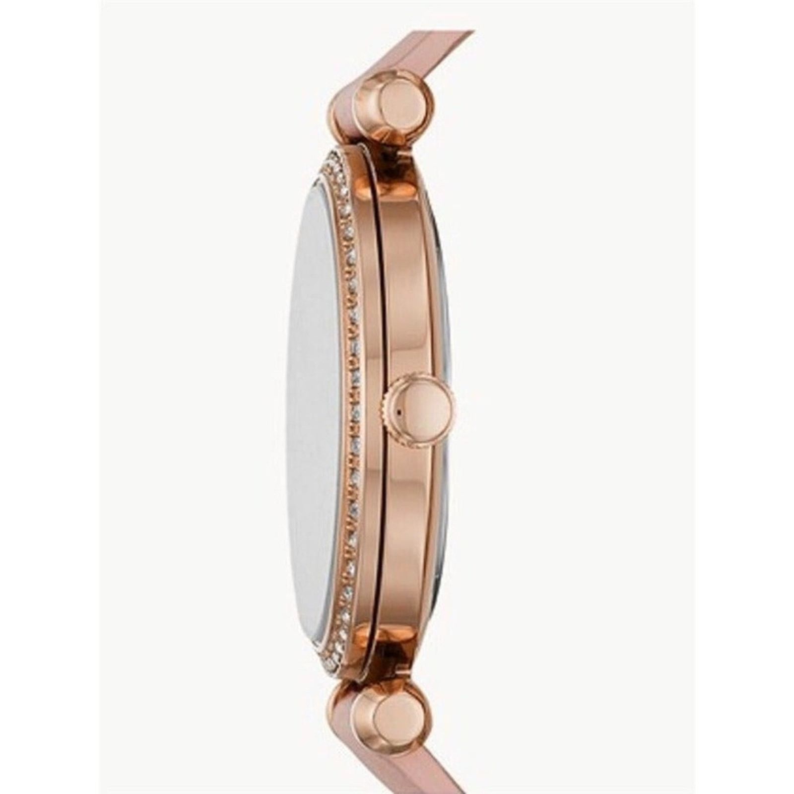 Fossil Fossil BQ3604 Tillie Three-Hand Blush Leather Watch Size ONE SIZE - 5 Thumbnail