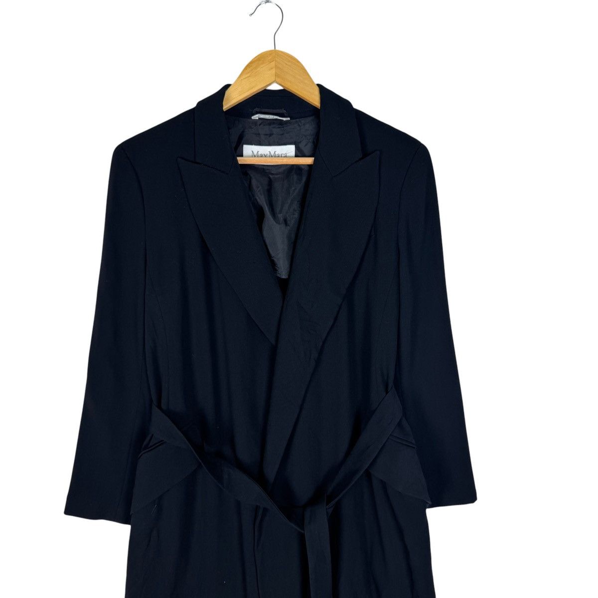 Max Mara ☀️MAX MARA ITALY WOOL CARDIGAN LONG JACKET Size M / US 6-8 / IT 42-44 - 3 Thumbnail