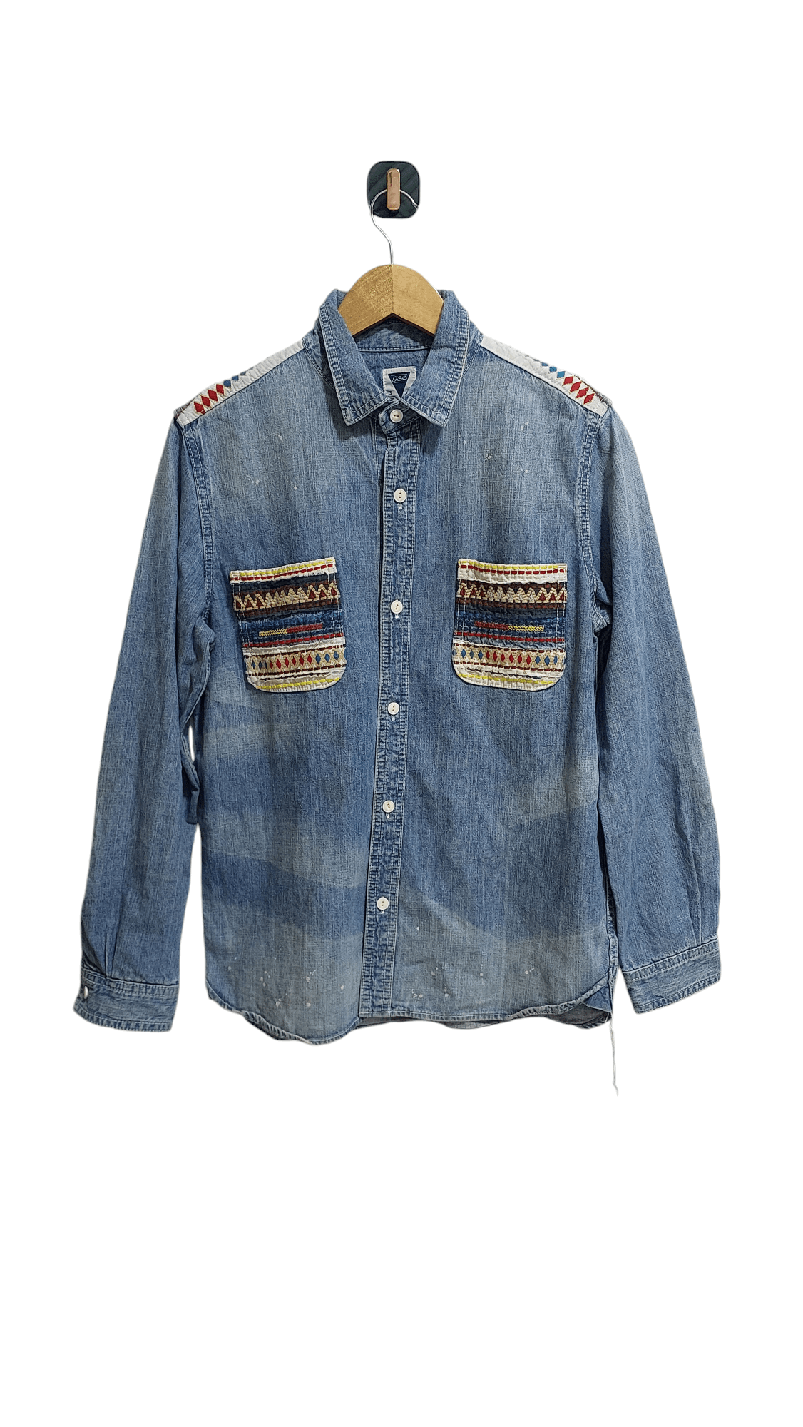 GSC GO SLOW CARAVAN DENIM SHIRT