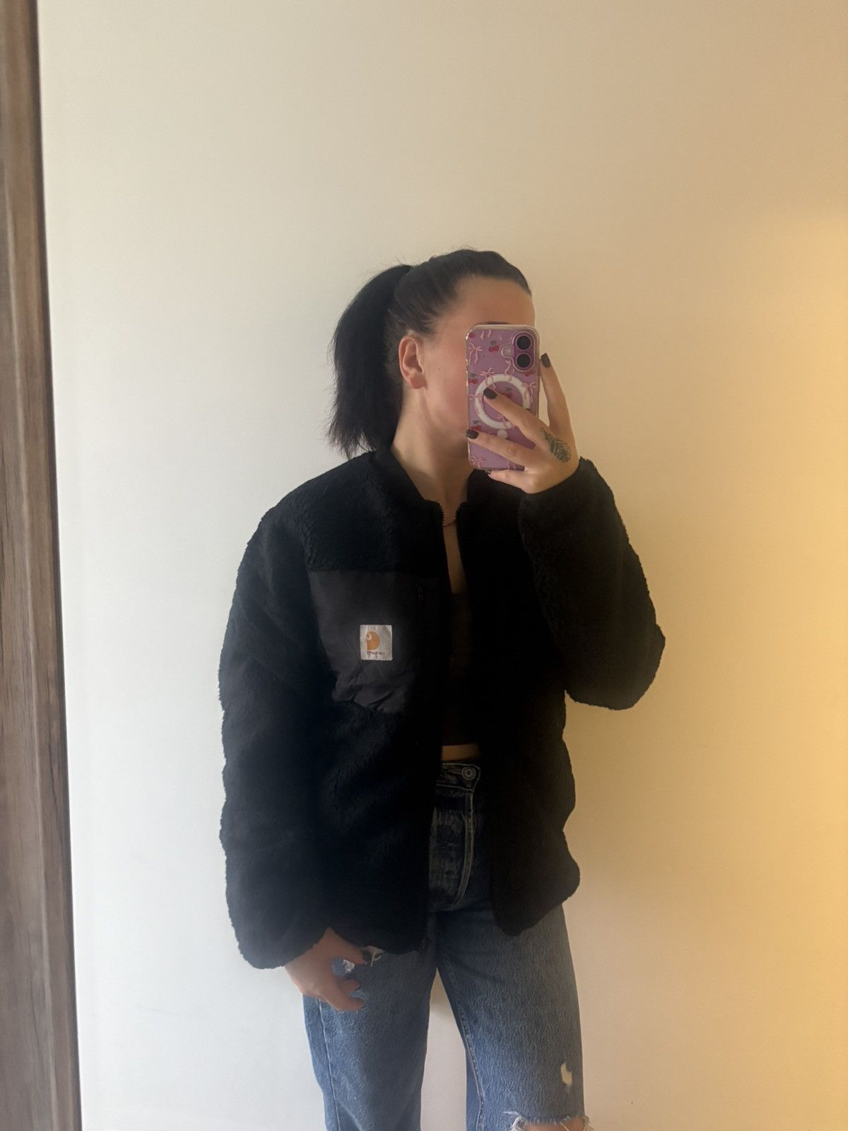 Carhartt Carhartt gorp sherpa fleece zip up Size S / US 4 / IT 40 - 1 Thumbnail
