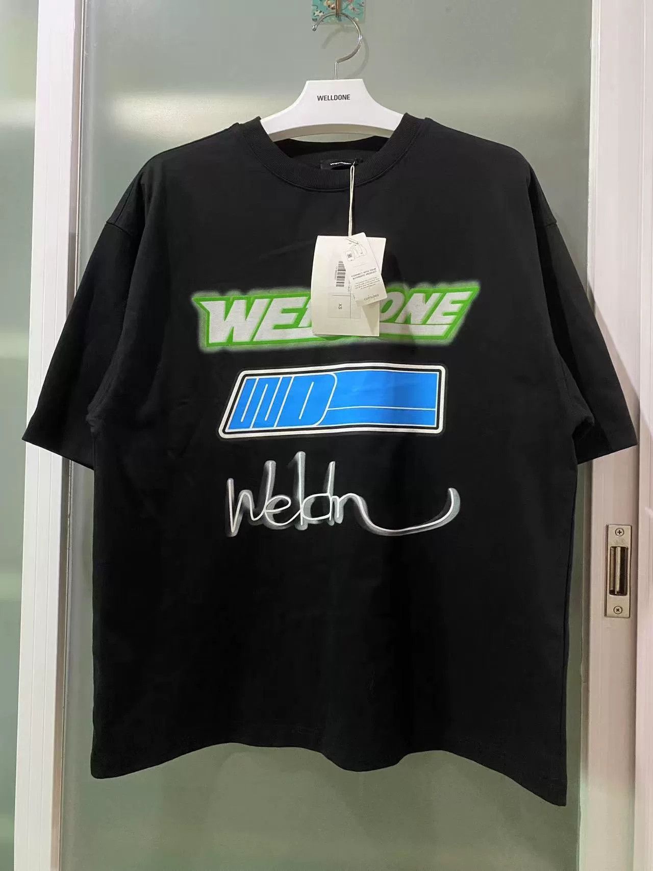 we11done short sleeve graphic t-shirt
