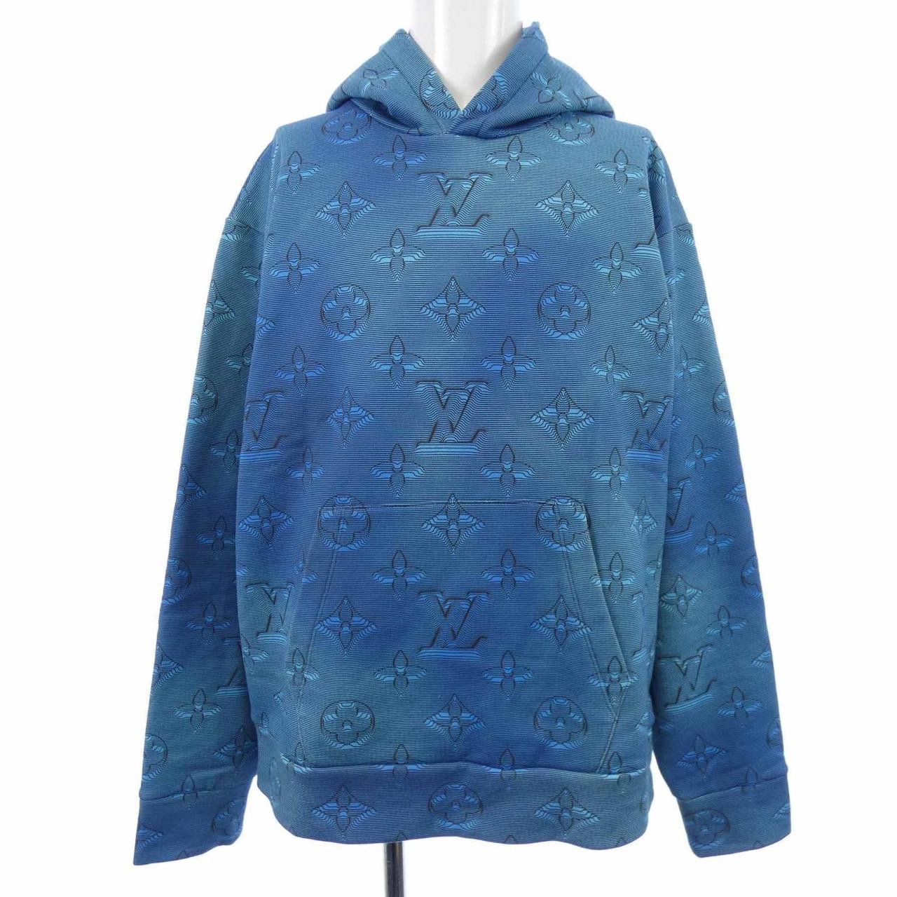 Louis Vuitton Louis Vuitton Printed All Over Hoodie Sweatshirt Cotton Sweatshirts & Hoodies HNY41WIHN DUTY FREE for USA