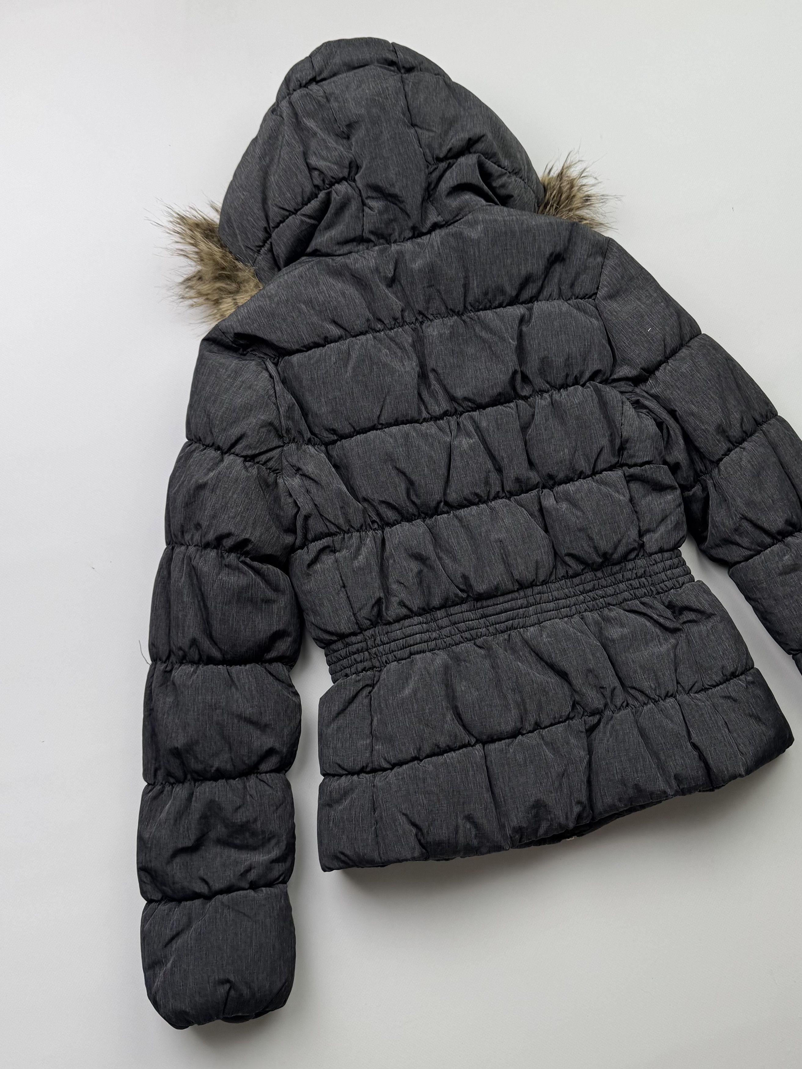 Japanese Brand Vintage Cropped Faux Fur Hood Jacket B756(V44)E2 Size XS / US 0-2 / IT 36-38 - 6 Thumbnail