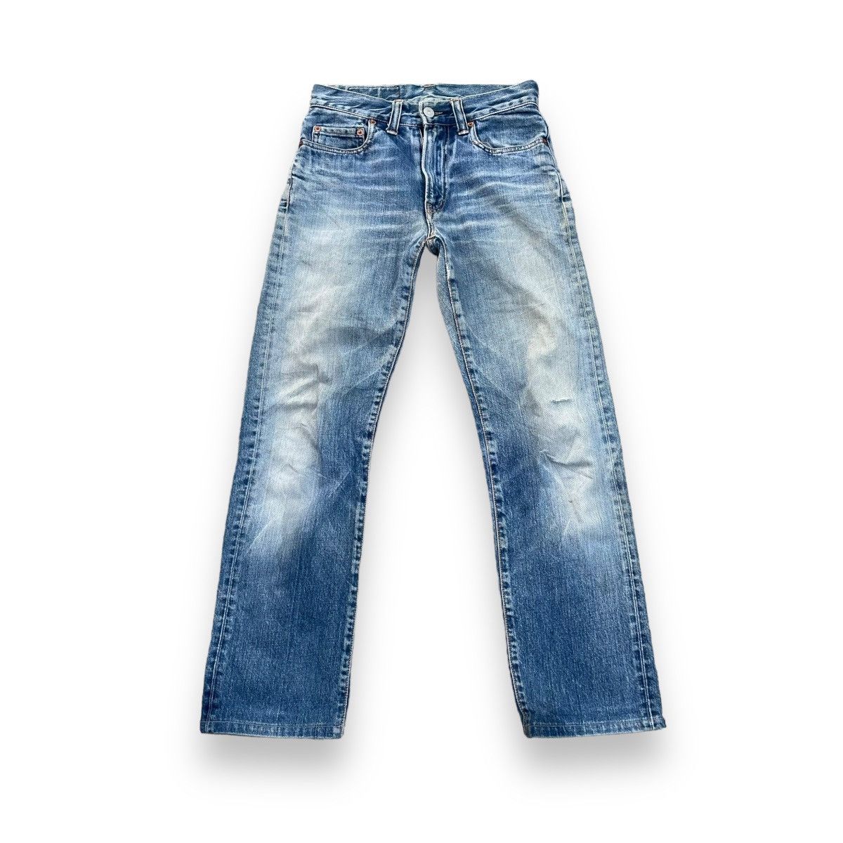 🇯🇵 VINTAGE BLUE BLUE JAPAN DISTRESSED DENIM PANTS