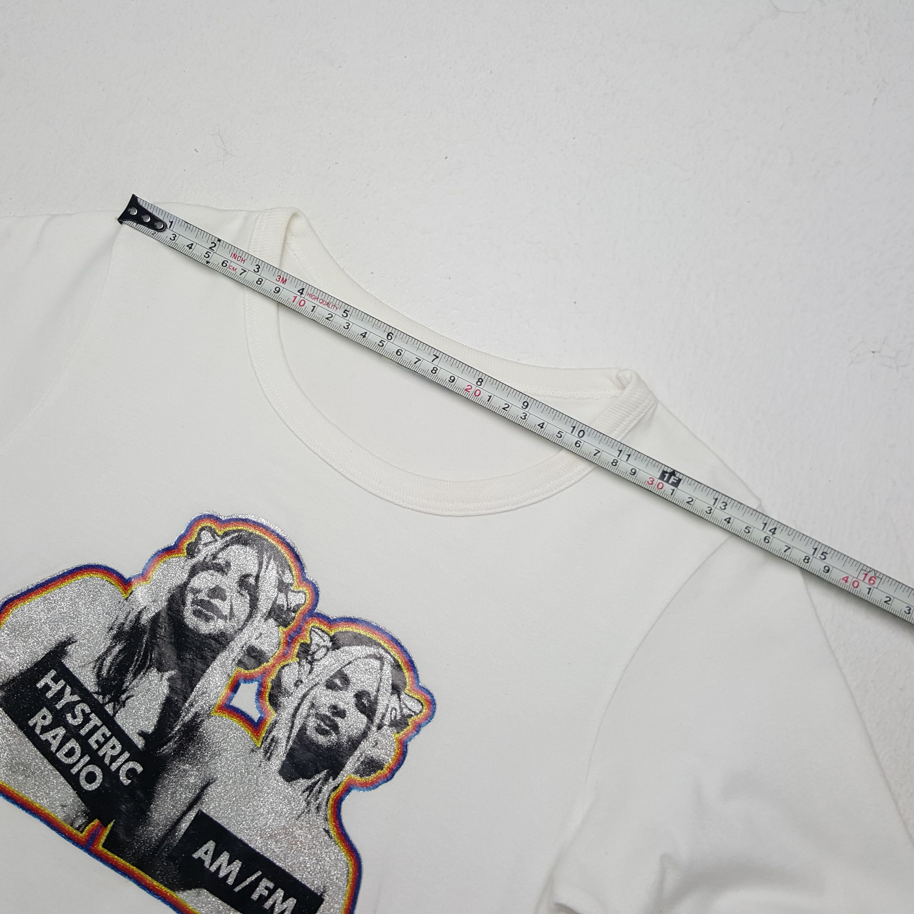Hysteric Glamour × Japanese Brand × Vintage Vintage Hysteric Glamour Radio AM/FM Tshirt Size US XS / EU 42 / 0 - 5 Thumbnail