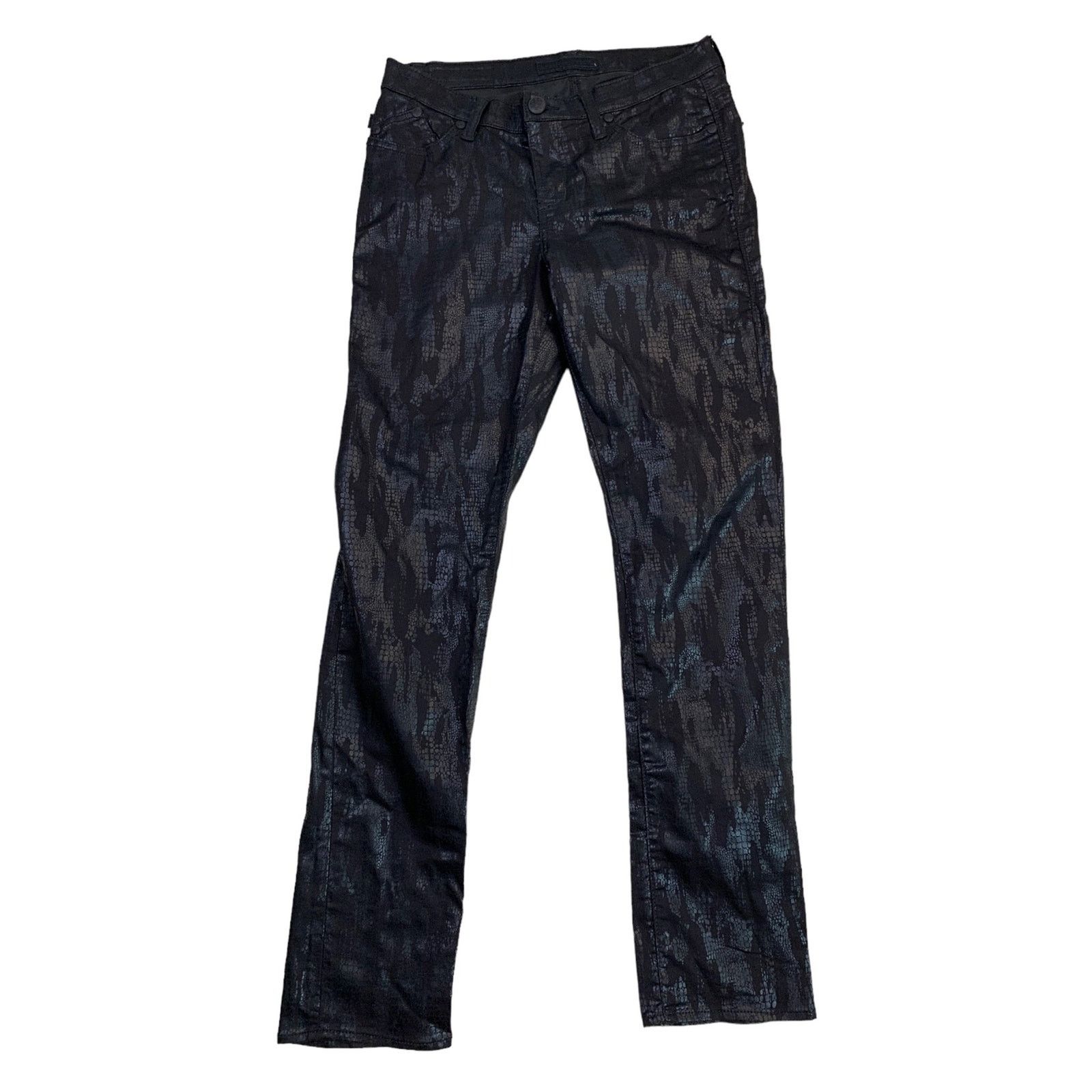 Rock & Republic Rock & Republic Berlin Jeans R010120 Black Pant Women 12M Size 32" / US 10 / IT 46 - 2 Thumbnail