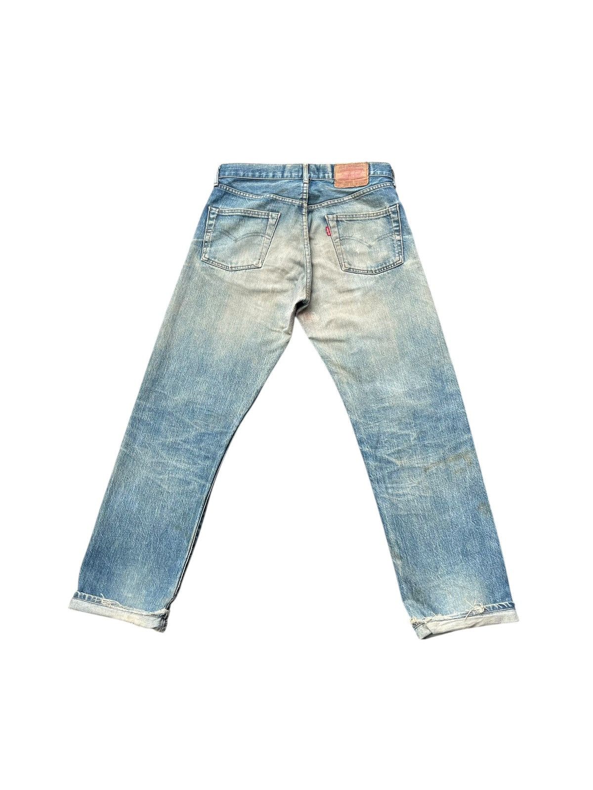 Levi's Vintage 1991 Levis 502XX E Selvedge Denim Size US 32 / EU 48 - 9 Thumbnail