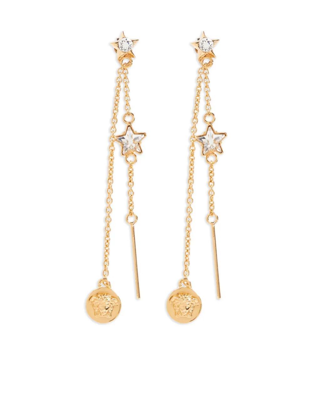 Versace EARRINGS METAL STRASS Size ONE SIZE - 1 Thumbnail