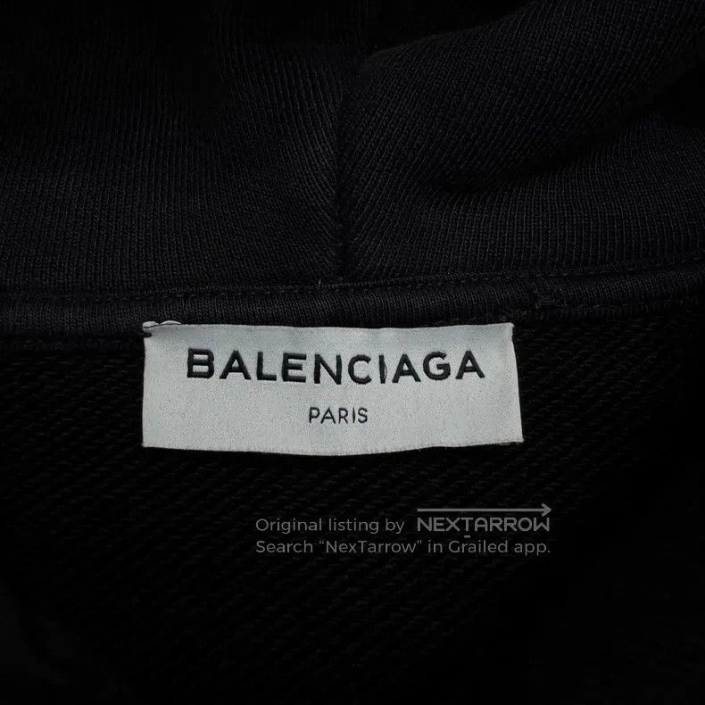 Balenciaga Balenciaga Letter Printed Hoodie Size US S / EU 44-46 / 1 - 2 Thumbnail