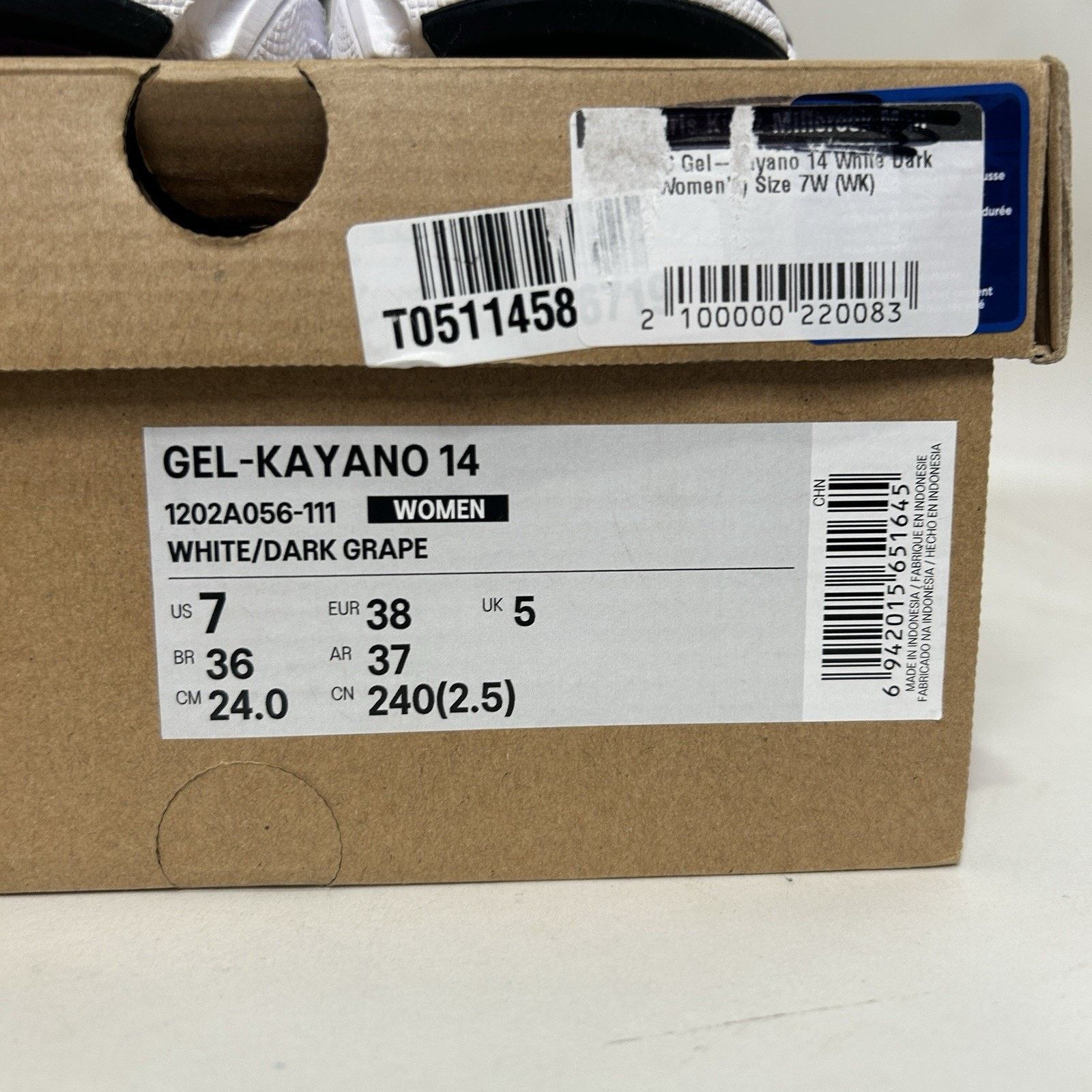 Asics ASICS Gel Kayano 14 WMNS “Silver Grape” Size US 7 / IT 37 - 5 Thumbnail