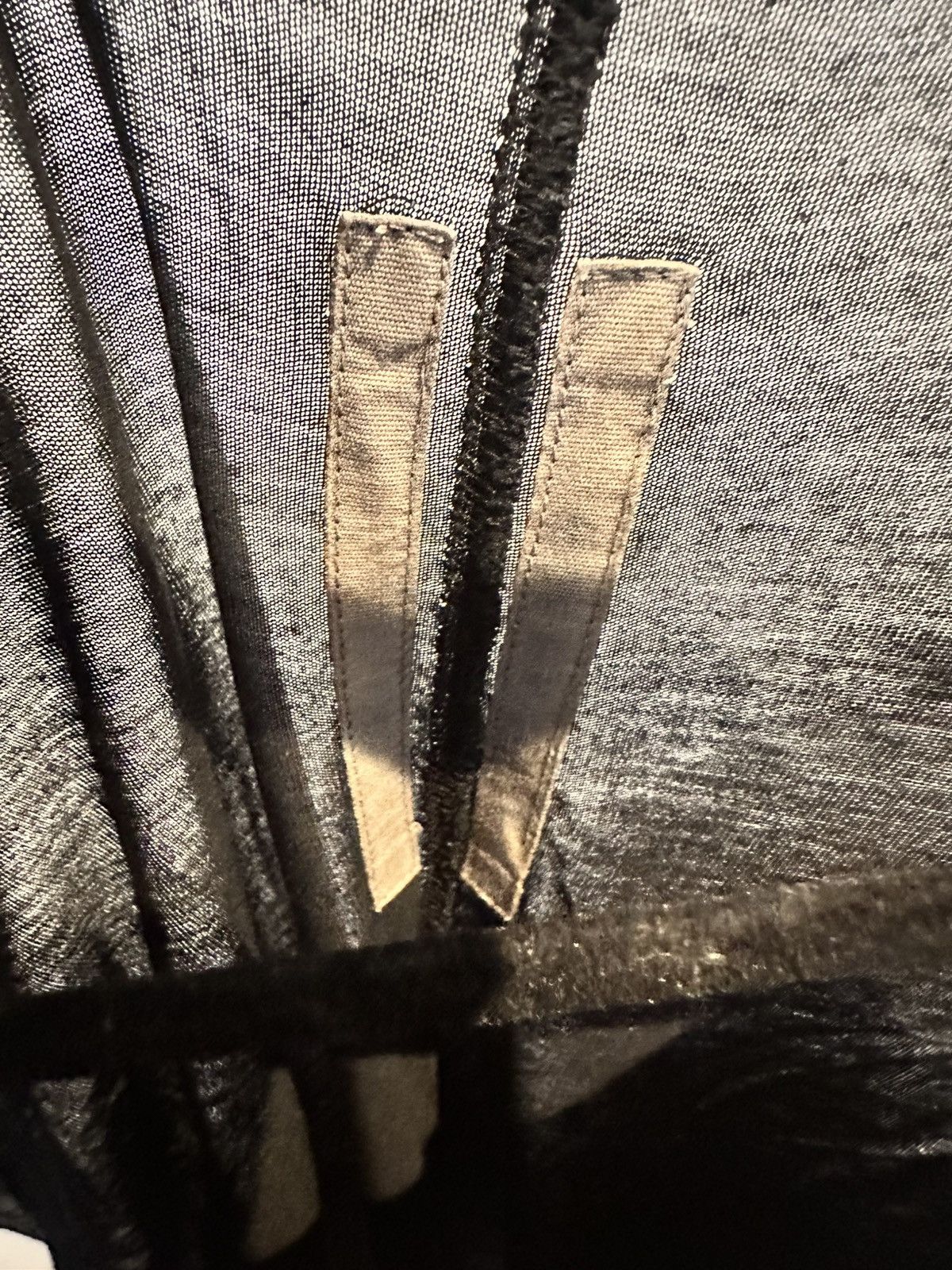 Rick Owens Rick Owen's Silk Blend Black T Shirt Size US S / EU 44-46 / 1 - 5 Thumbnail