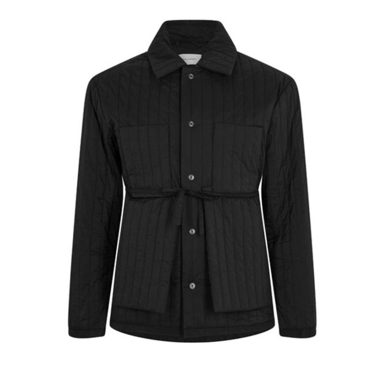 image of Craig Green Quilted Work Jacket in Black, Men's (Size XL)