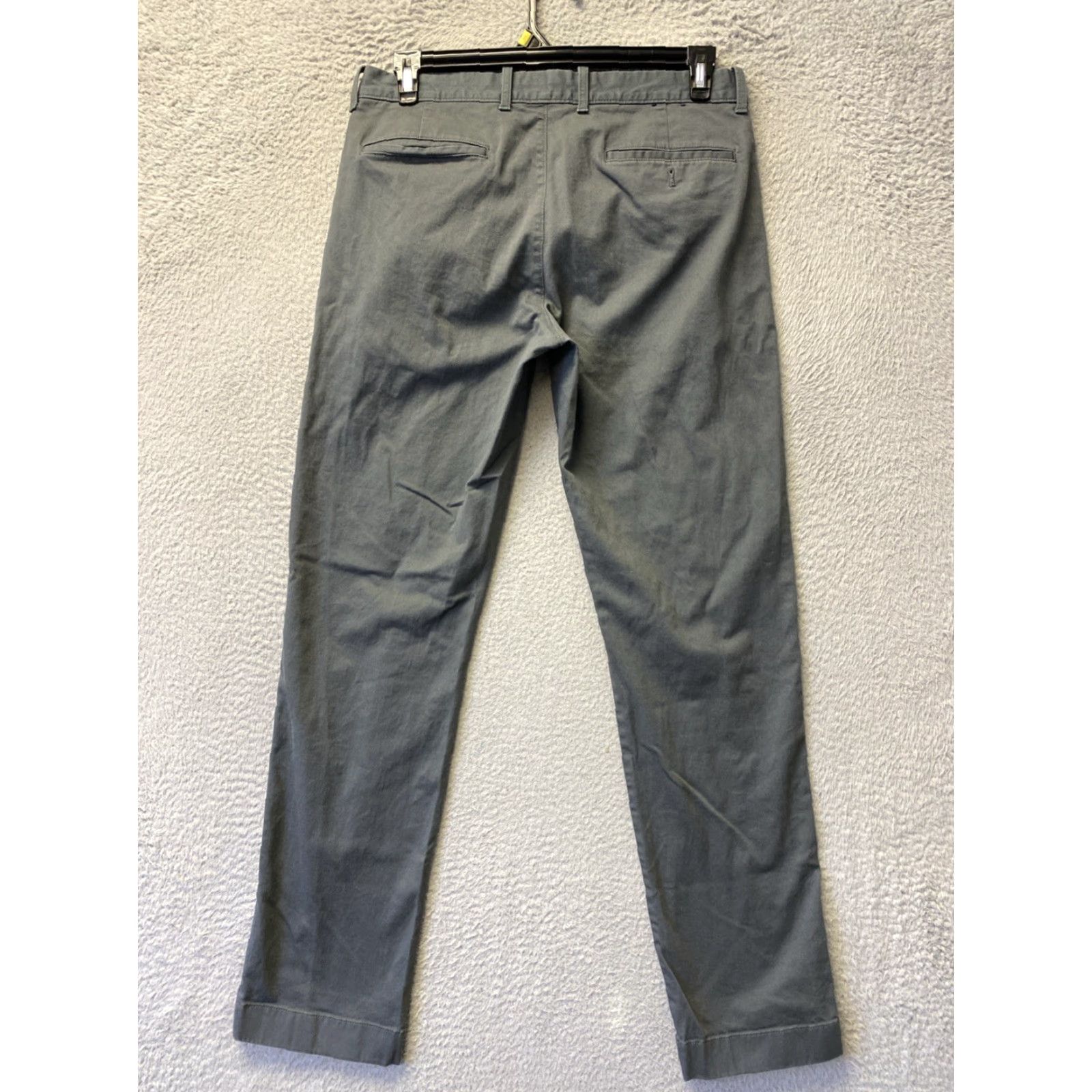 J.Crew J.Crew Chino Pants 32x34 GRAY Cotton Straight Leg /0605 Size US 32 / EU 48 - 6 Thumbnail