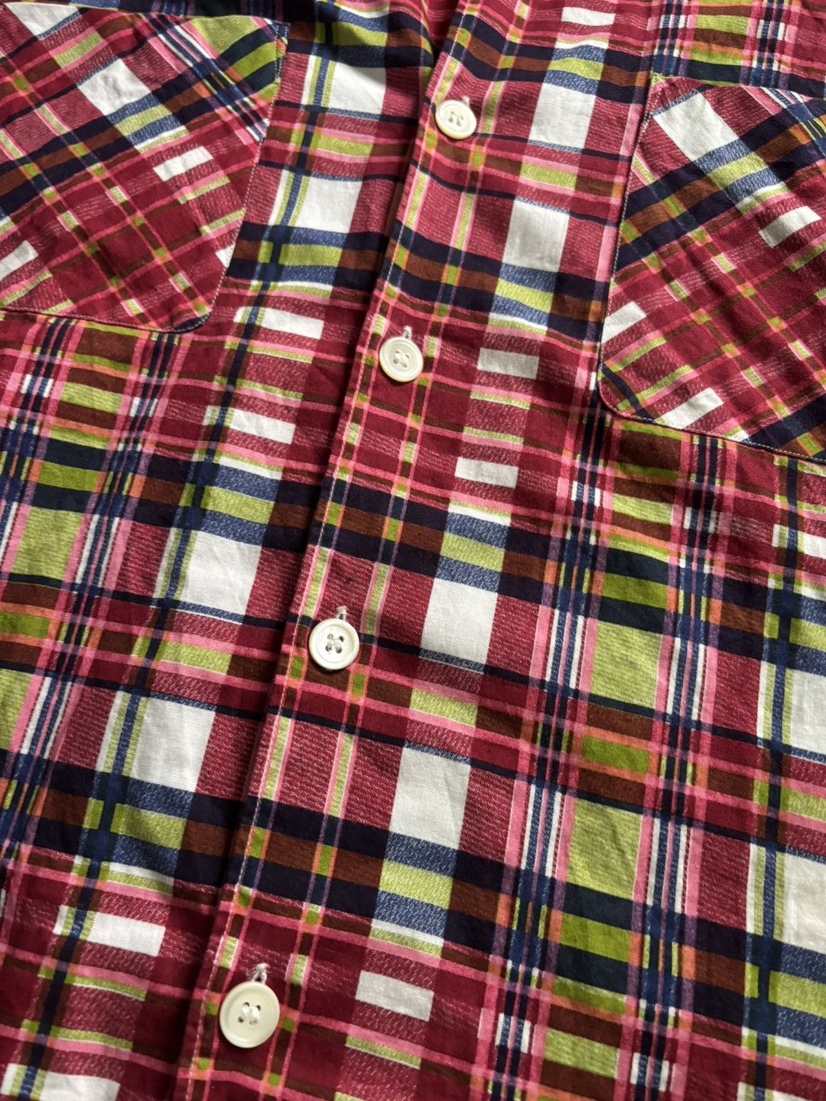 Comme des Garcons Homme Plus SS99 CDGH Plaid Shirt Size US L / EU 52-54 / 3 - 5 Thumbnail